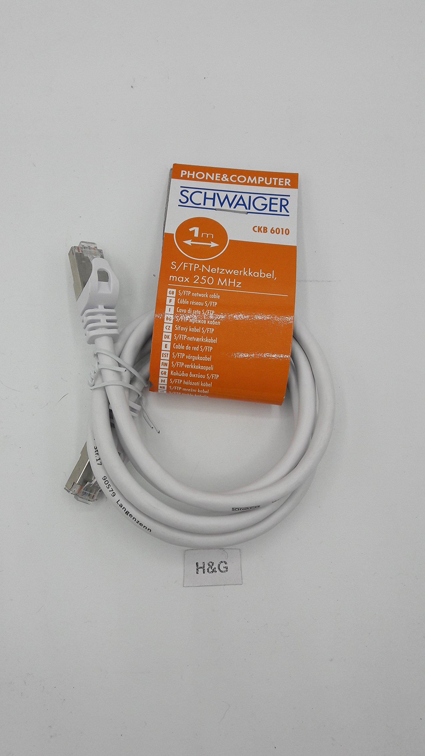 Schwaiger CAT6 Netzwerkkabel Netzwerkkabel CAT6