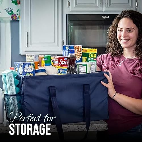 Miniatura 8 de Bolsa de lona plegable extragrande para la alberca, playa.