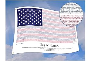 911 Flag of Honor: Tribute to Fallen Heroes
