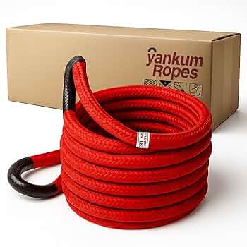 W3.8 ROPE WANTKEY exclusive 2本SET Amazon.com: HOKINETY Kinetic Recovery Tow Rope: 1-1/8