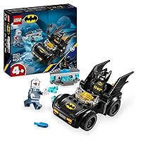 LEGO DC Batman e Batmobile Contro Mr. Freeze - Macchina Giocattolo del Supereroe con 2 Minifigure