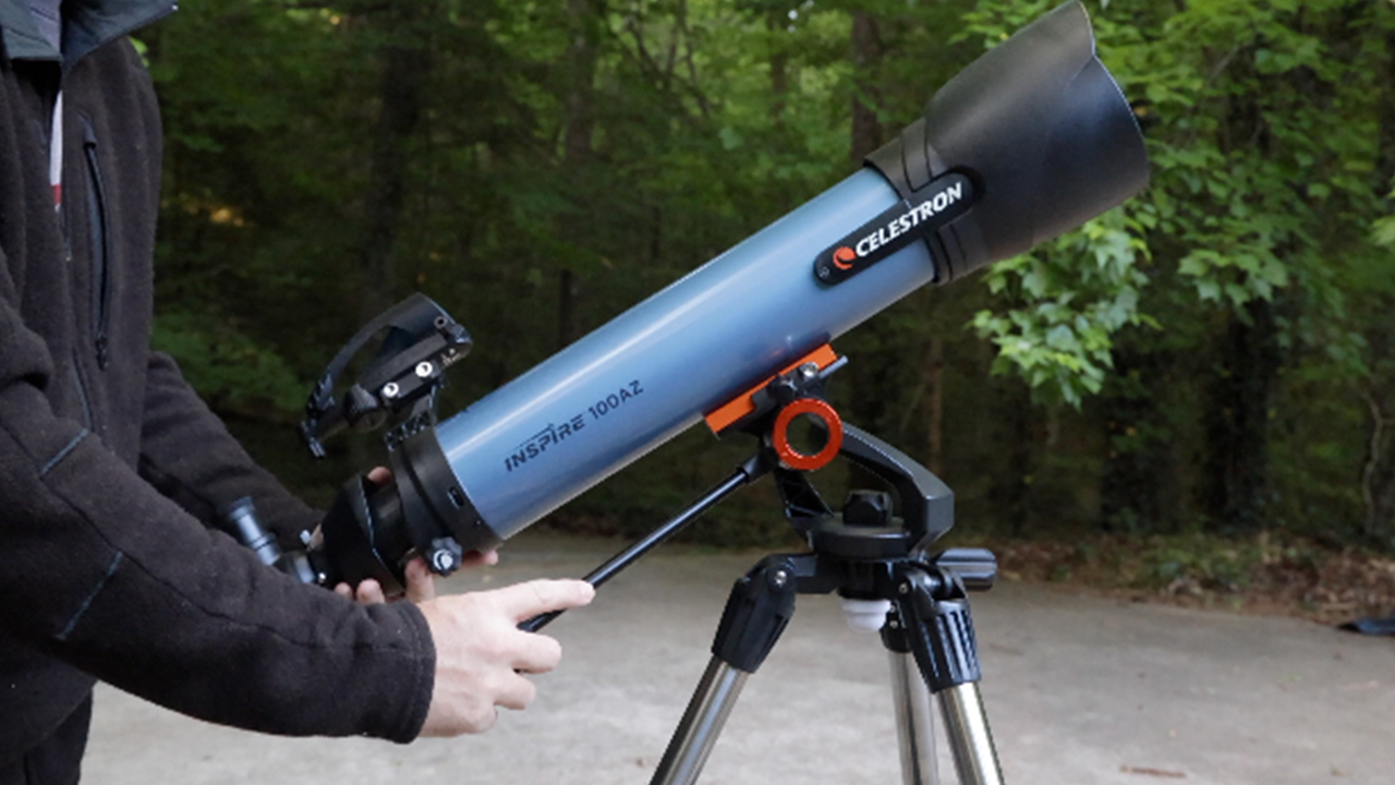 Lunette Celestron Inspire 100AZ - La Clef des Étoiles