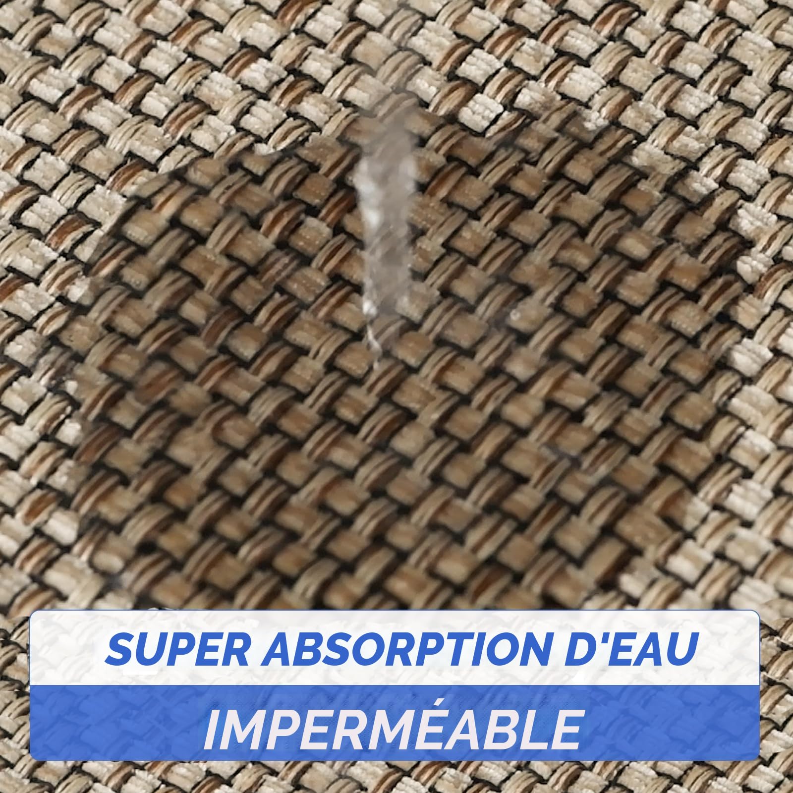 Artoid Mode Tapis de cuisine absorbants pour décoration intérieure et extérieure, tapis de cuisine lavables 43 x 73 cm et 43 x 118 cm, lot de 2