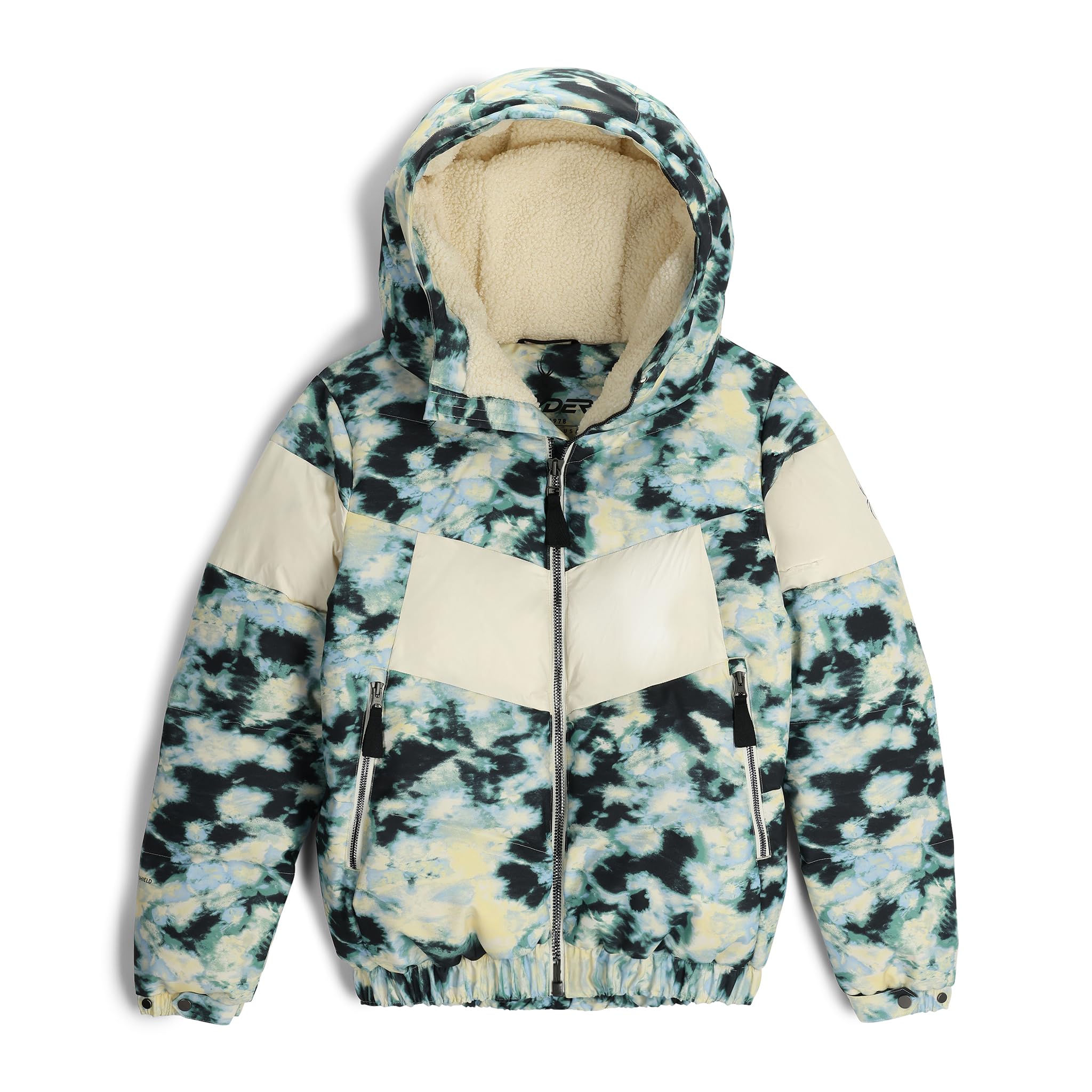 Spyder Women's Eastwood Down Hooded Jacket