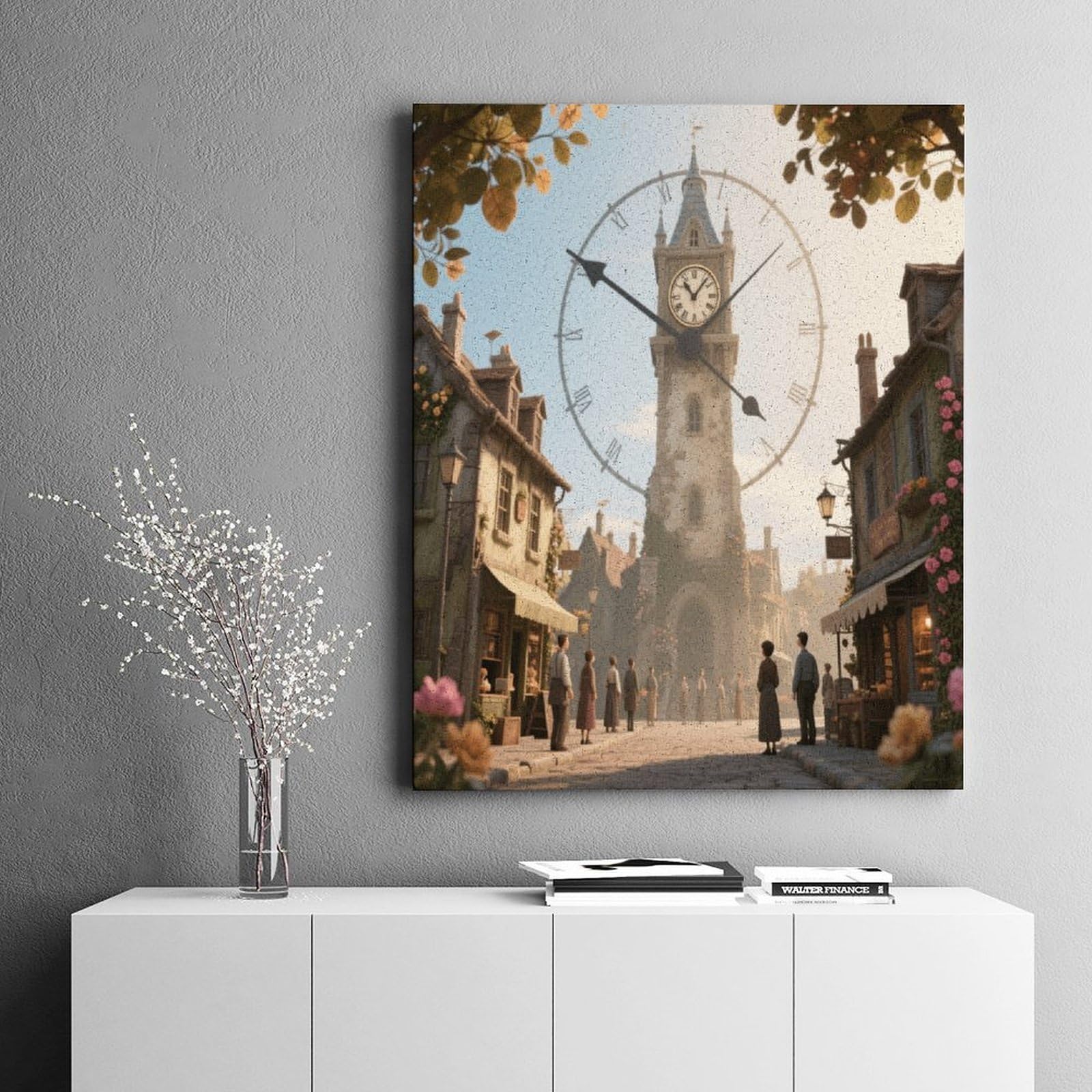 KOAYUBFC Malen-nach-Zahlen-Set für Erwachsene, Anfänger, Erwachsene, Malen-nach-Zahlen-Kits auf Leinwand, Acryl-Ölfarben, Gemälde mit Pinseln für Geschenk, Heimdekoration, Wanddekoration