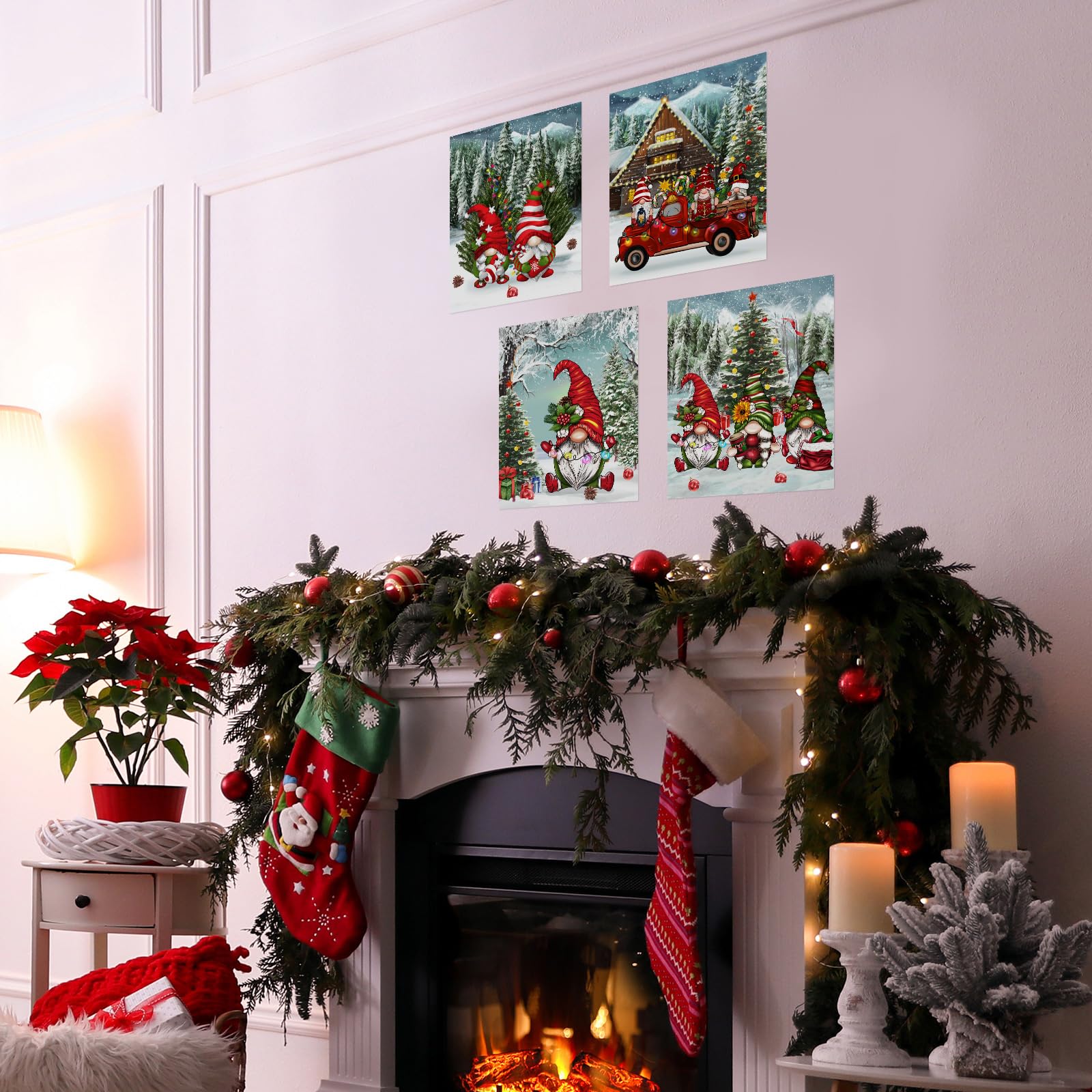 Amazon.com: Eersida 4 Pcs Christmas Diamond Painting Kits for