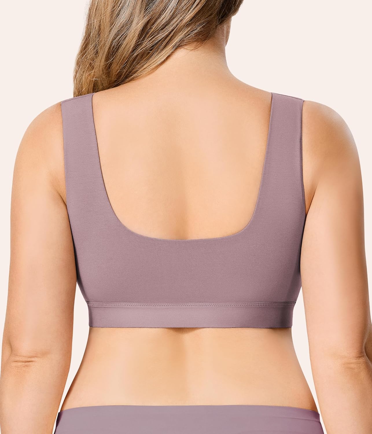 BRABIC Front Closure Bras for Women Post Surgery Compression Mastectomy Surgical Support Wireless Full Coverage Bra - Image 2