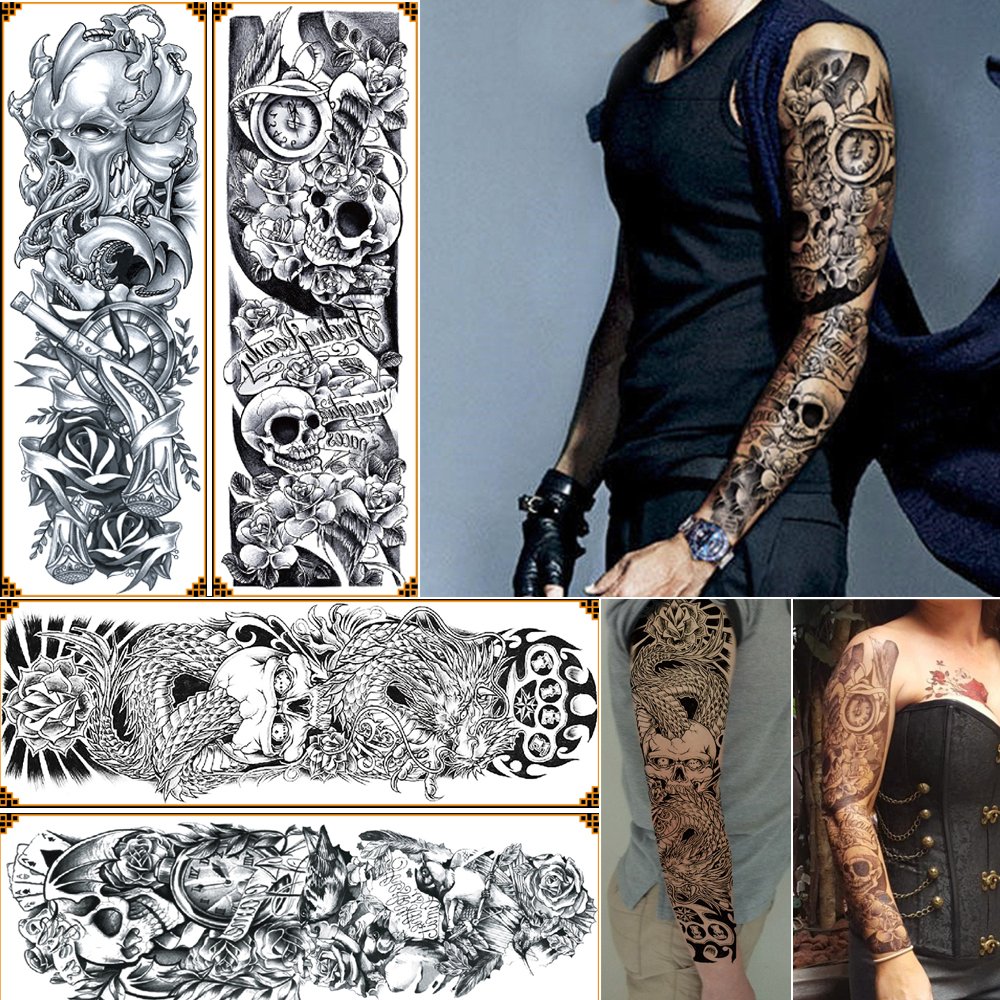 Tattoo patterns skulls