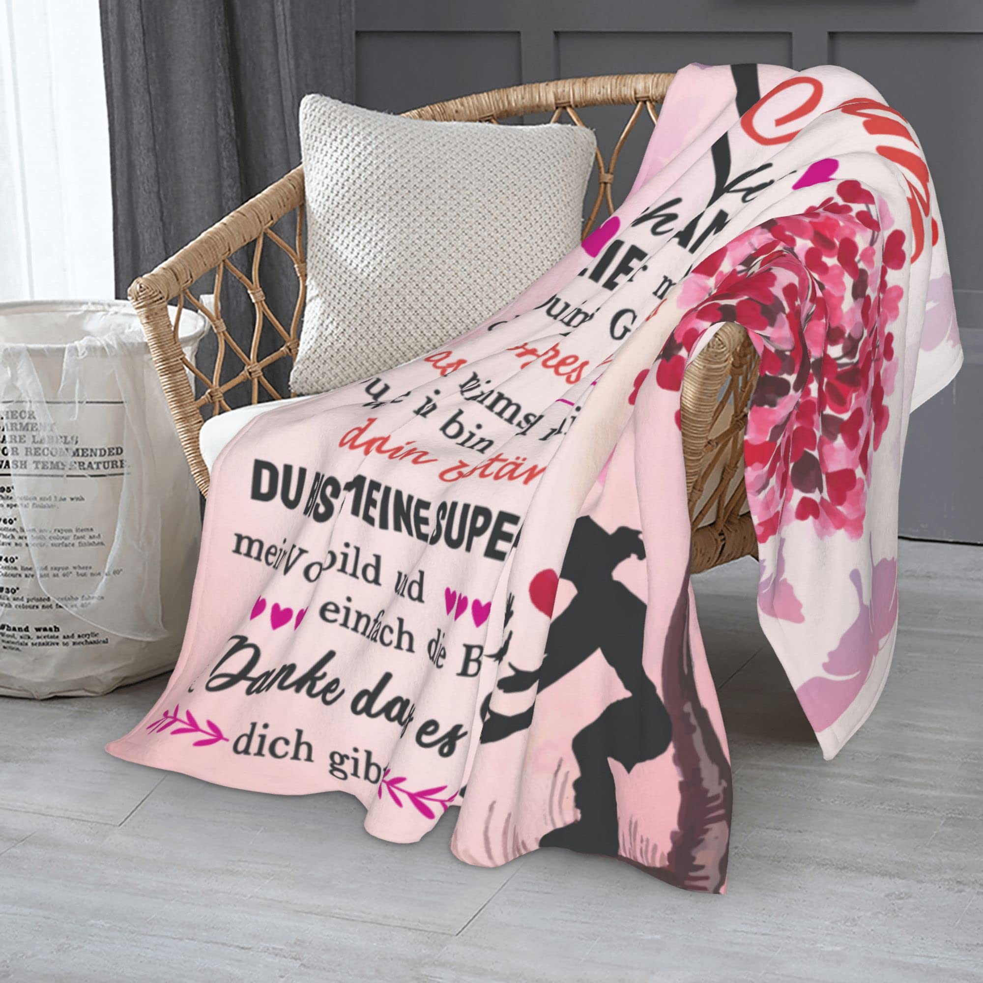 Coperta Regalo Per Mamma Dalla Figlia – Plaid In Flanella Morbida Con Girasoli, 152 X 127 Cm