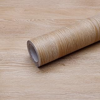 Peel and Stick Wallpaper Contact Paper Natural Oak Wood Grain Contact Paper Thicken Textured for Cabinets and Drawers Countertops Waterproof Self Adhesive Vinyl 11.8" x 78.7"