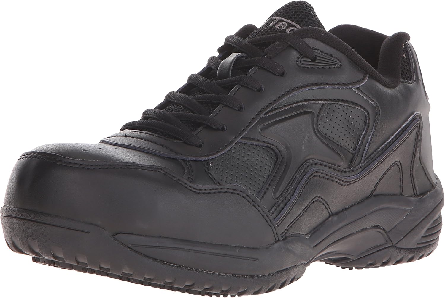 Ad Tec Non Metallic Non Slip Athletic Sneakers, Lace Up, Lightweight and Breathable Mesh Work Shoe for Men