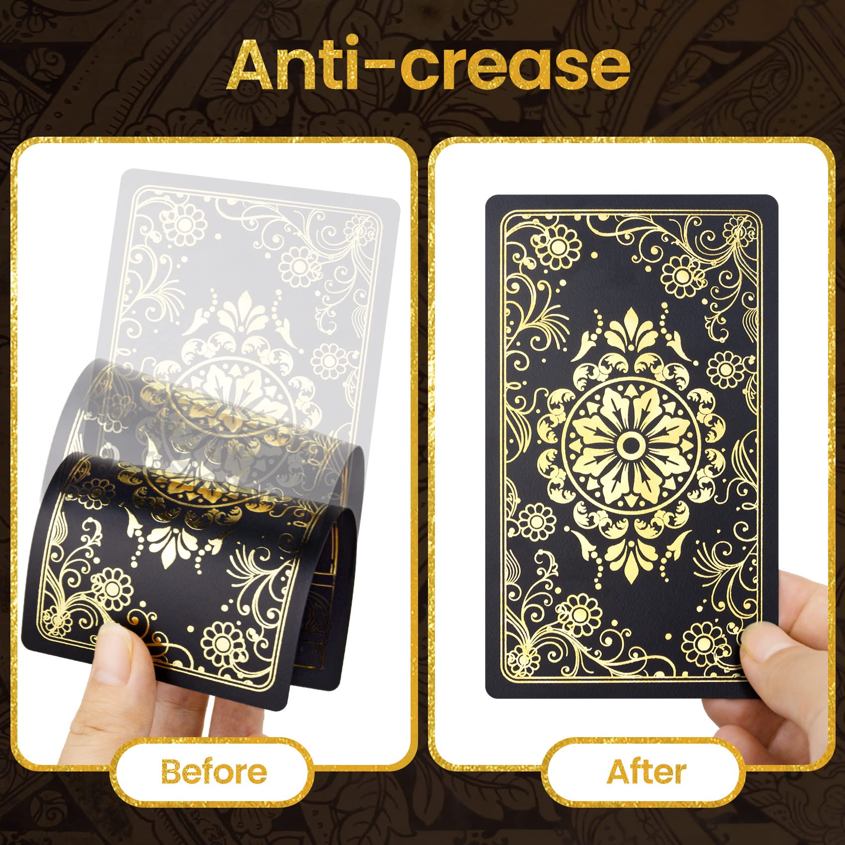Amazon.co.jp: Ciseonik ブラック タロットカード ガイドブック付き