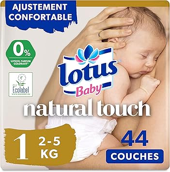 Lotus Baby Douceur Naturelle Couches Taille 1 2 5 Kg Nouveau Ne Pack 1 Mois 80 Couches Amazon Fr Hygiene Et Sante