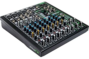 Mackie ProFX10v3 10-Channel Audio Mixer with USB and Effects