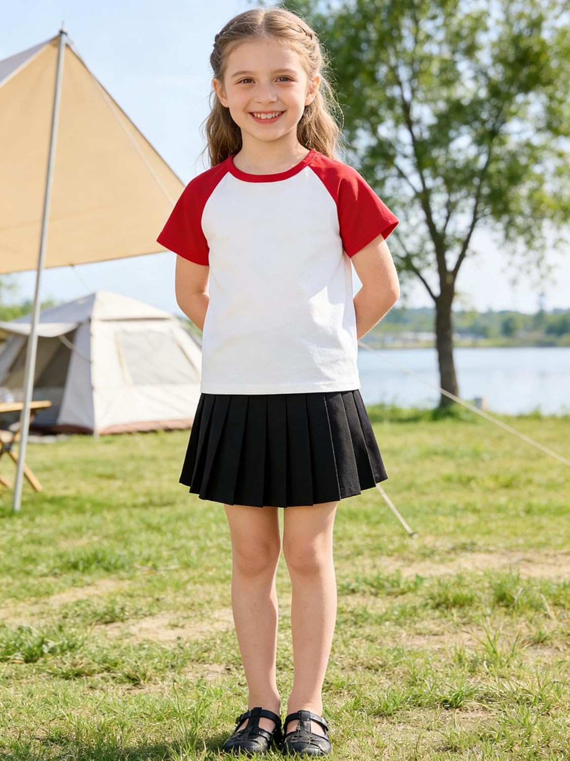 1-14Y Baby Baseball Tee Toddler Boys Girls Raglan T Shirt Kids Blouse Short Long Sleeve Casual Crew Neck Tops - Image 4