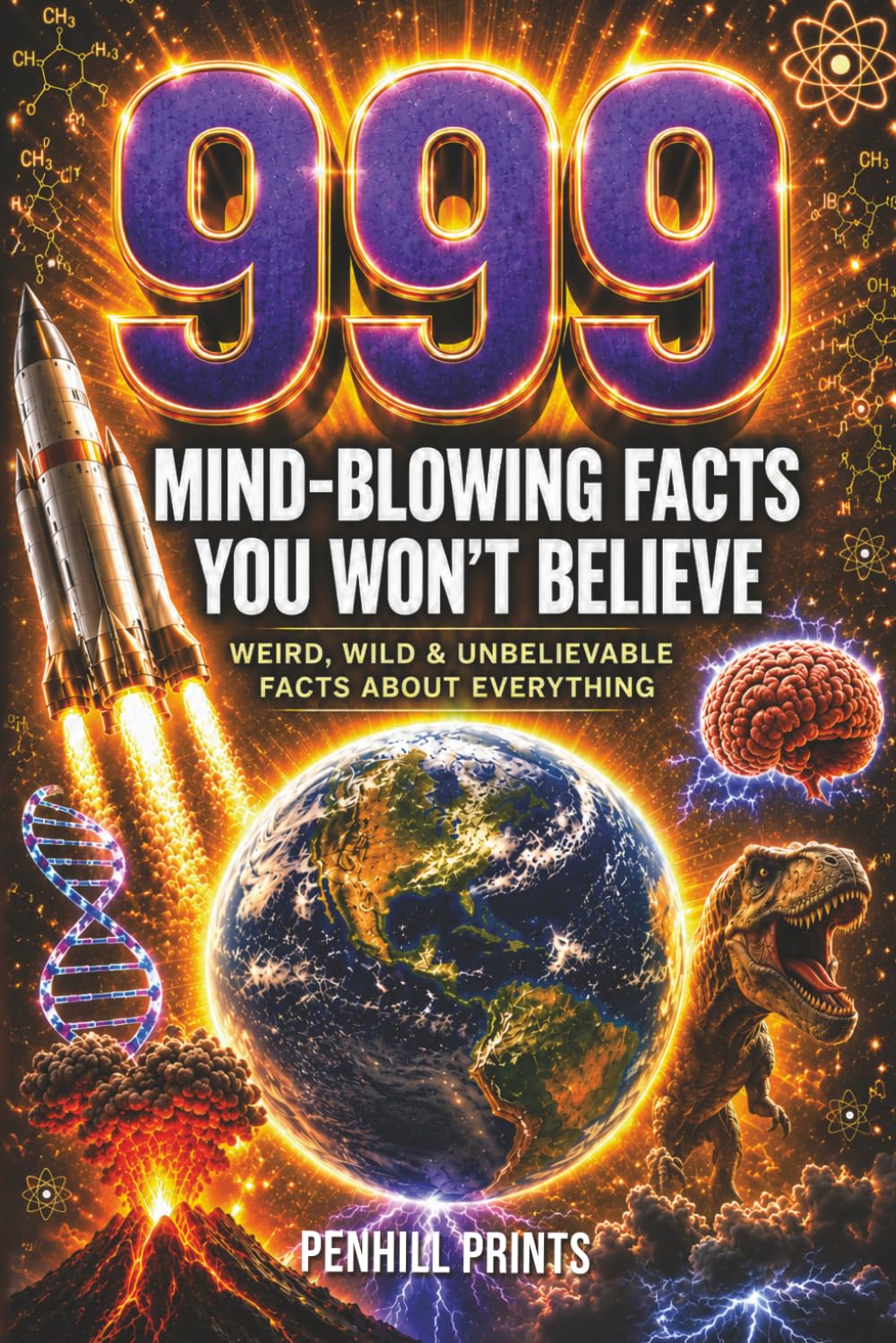 999 Mind-Blowing Facts You Won't Believe: Weird, Wild & Unbelievable Facts About Everything