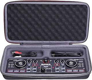 XANAD Hard Case compatible for Numark DJ2GO2 Touch or Numark DJ2GO2 DJ Controller - Travel Protective Bag