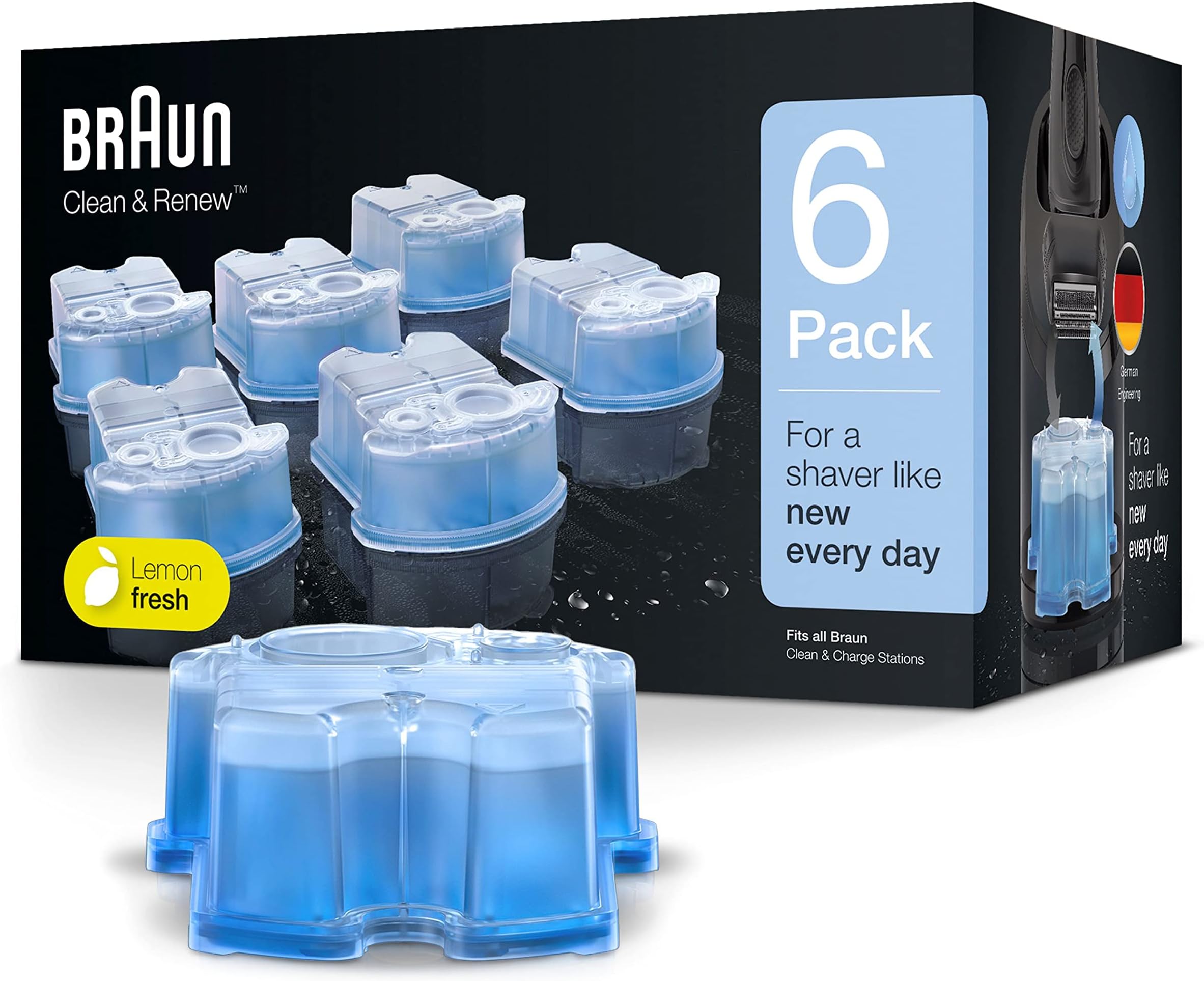 Braun CCR2 Cleaner Refill Kit (4 Pack) Everything Else