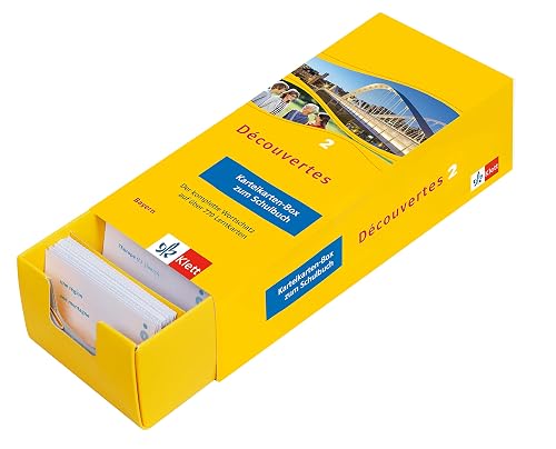 Découvertes 2 Bayern (ab 2017) - Vokabel-Lernbox zum Schulbuch: Französisch passend zum Lehrwerk üben