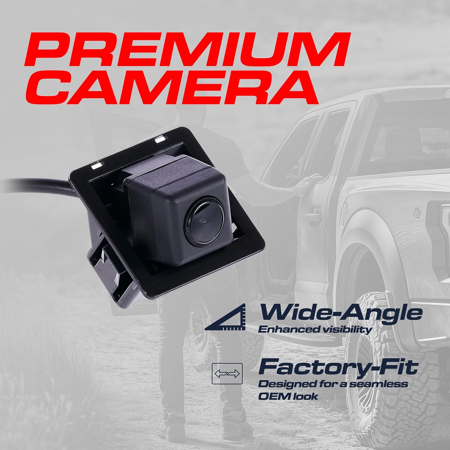 Master Tailgaters Replacement for Chevrolet Volt (2016-2017) Rear View Backup Camera OE Part # 23320691, 23443953