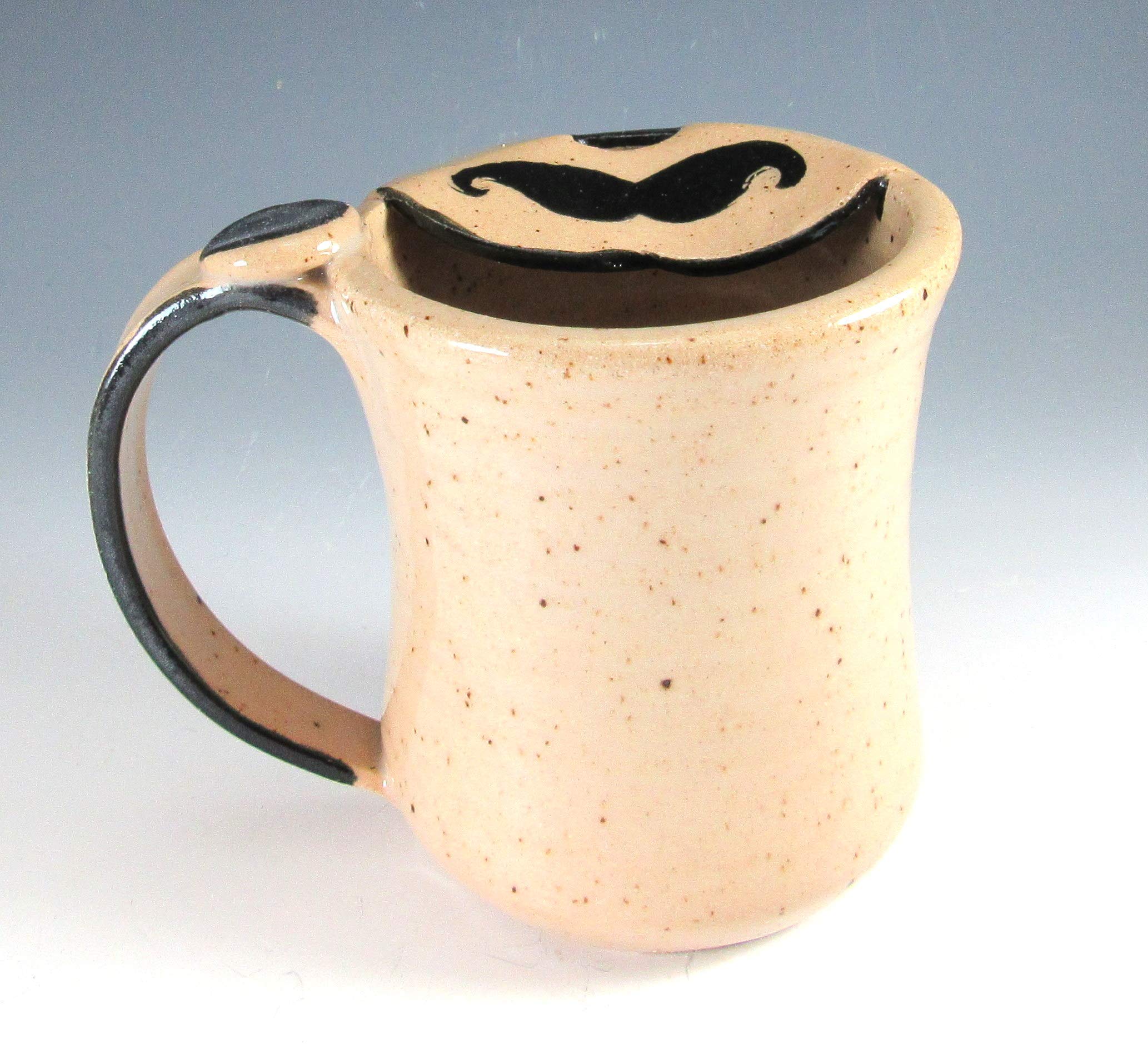 blue metal coffee cup Alpine Cuisine Enamel Steel Dark Blue Speckle Mug 12oz
