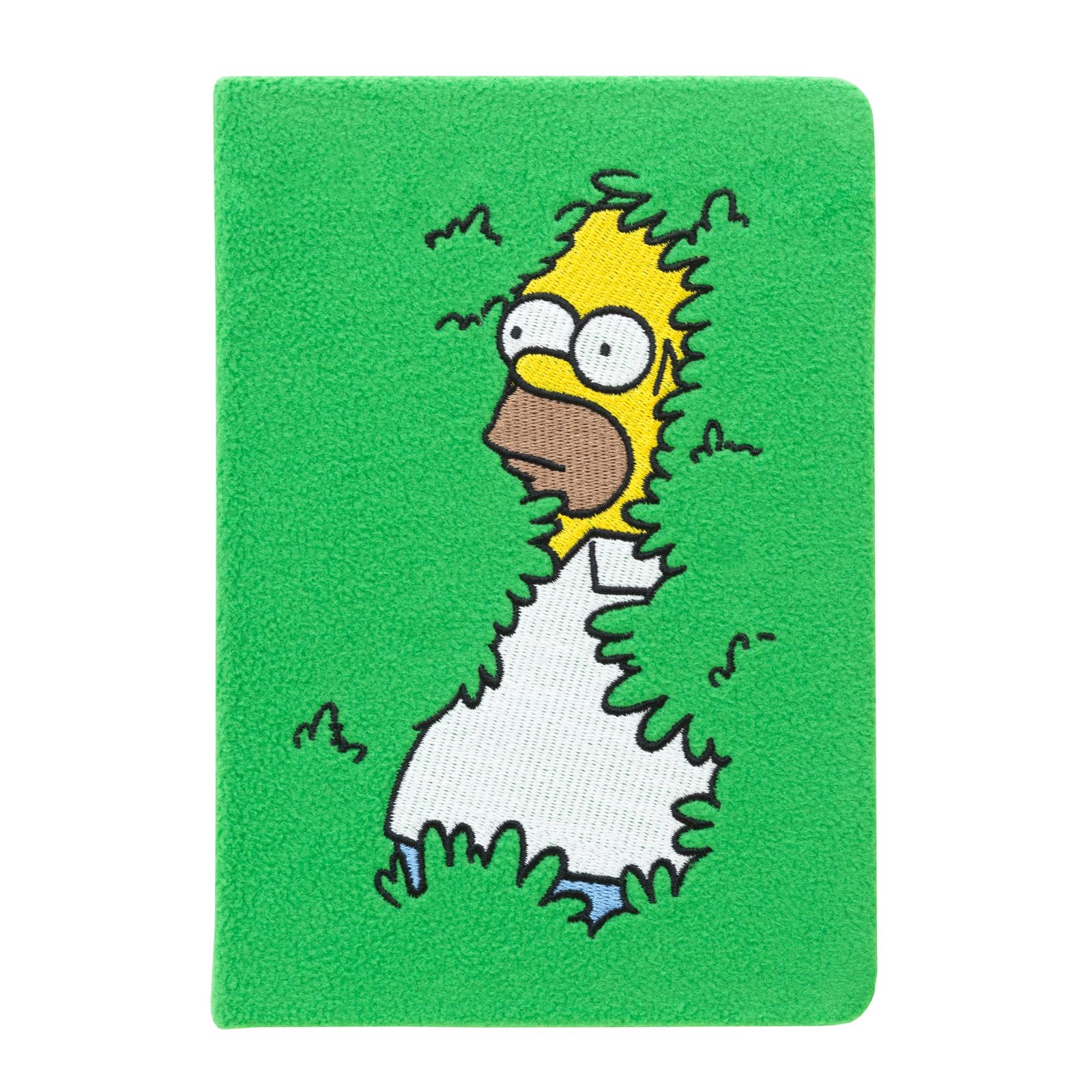 Grupo Erik A5 Notebook Hardback - The Simpsons Gifts | Plush Cover, Blank Journal Note Book, Plain Notebook A5 Sketchbook | The Simpsons Merch, Stationery Gifts Under 15 Pounds