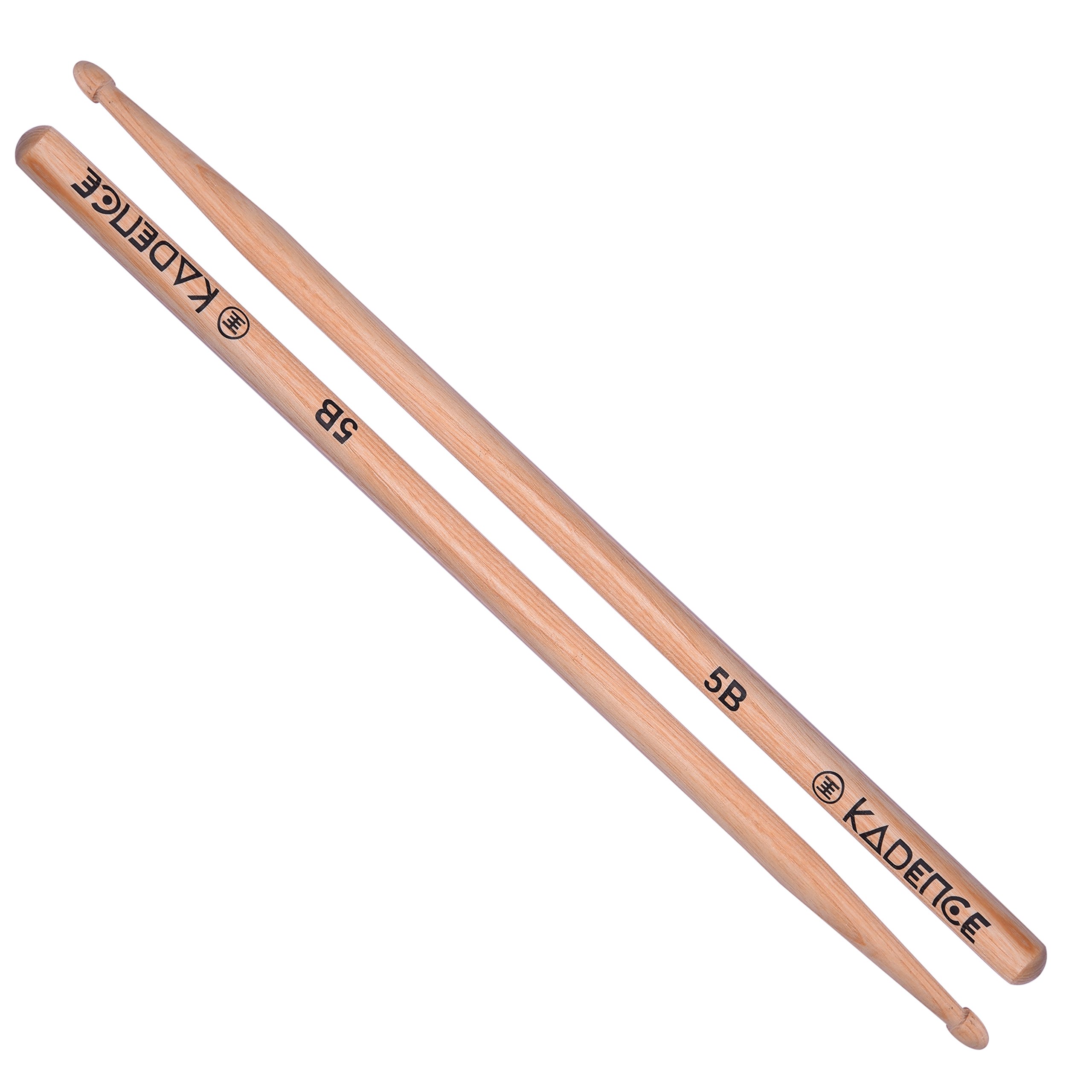 Kadence Drum Stick Hickory Wooden Tip 5B - Image 5 thumbnail