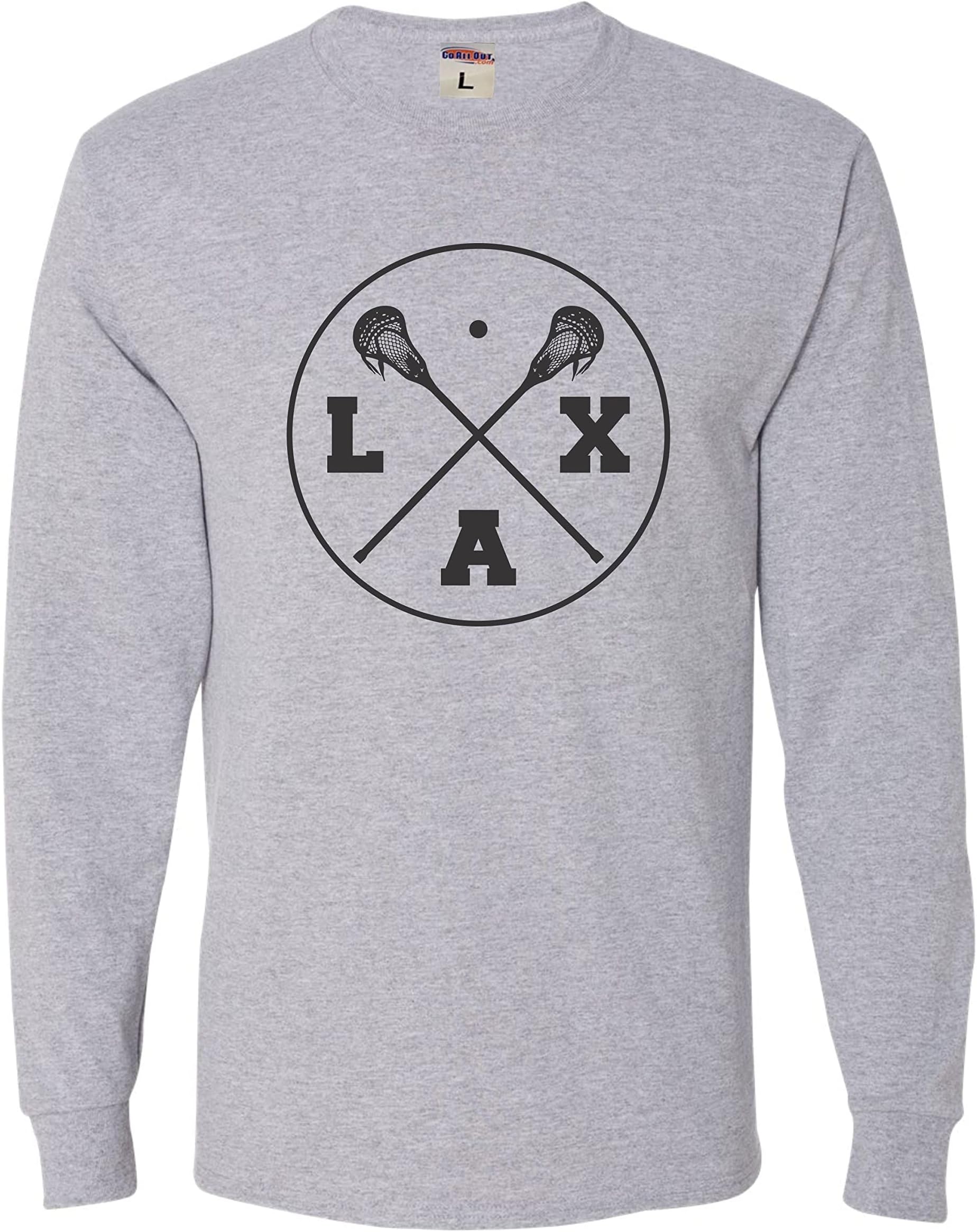 Go All OutLAX Lacrosse Sticks Mens Long Sleeve T-Shirt