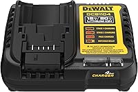 DEWALT DCB1104 4A Lithium-Ion Battery Charger for 12V/20V MAX & FLEXVOLT - Compact Portable Design