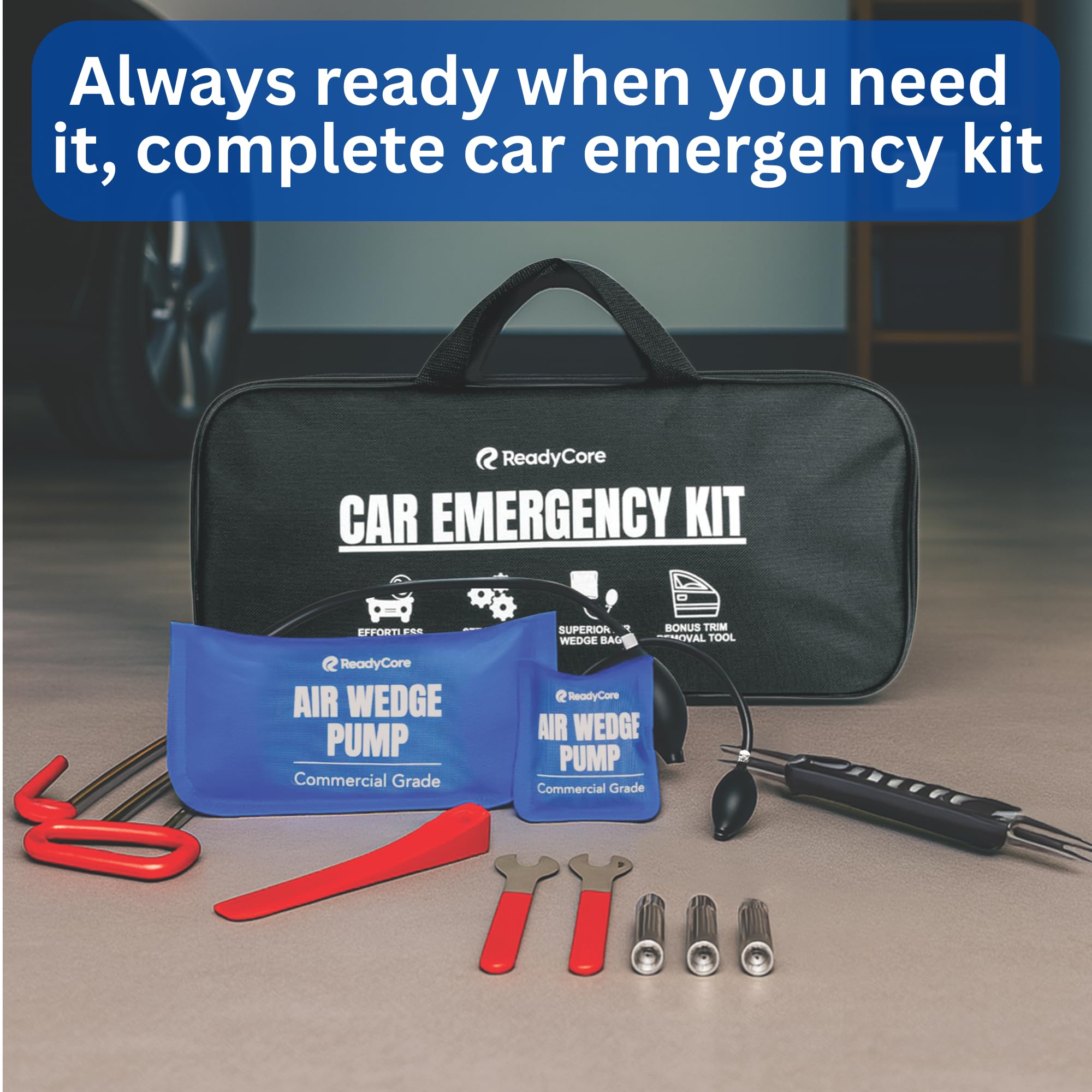 Kit de herramientas para coche, extractor de pasadores de quinta rueda de acero inoxidable, herramienta de gancho de larga distancia, gancho en J