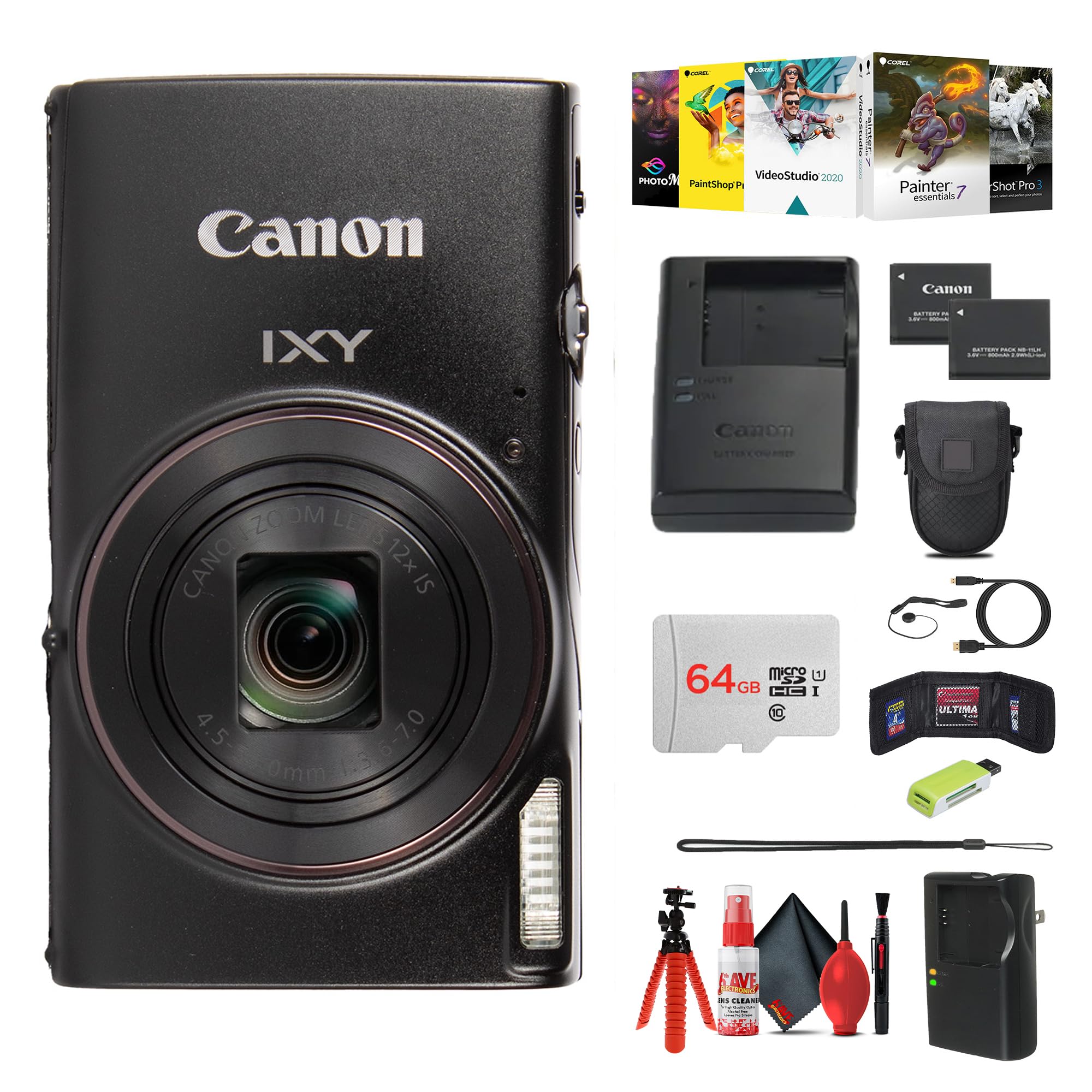 Amazon.com: Canon IXY 650 HS M - Cámara digital compacta color