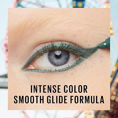 Miniatura 6 de Maybelline TattooStudio - Lápiz delineador de ojos afilable de larga duración, ónix profundo + paquete blanco pulido