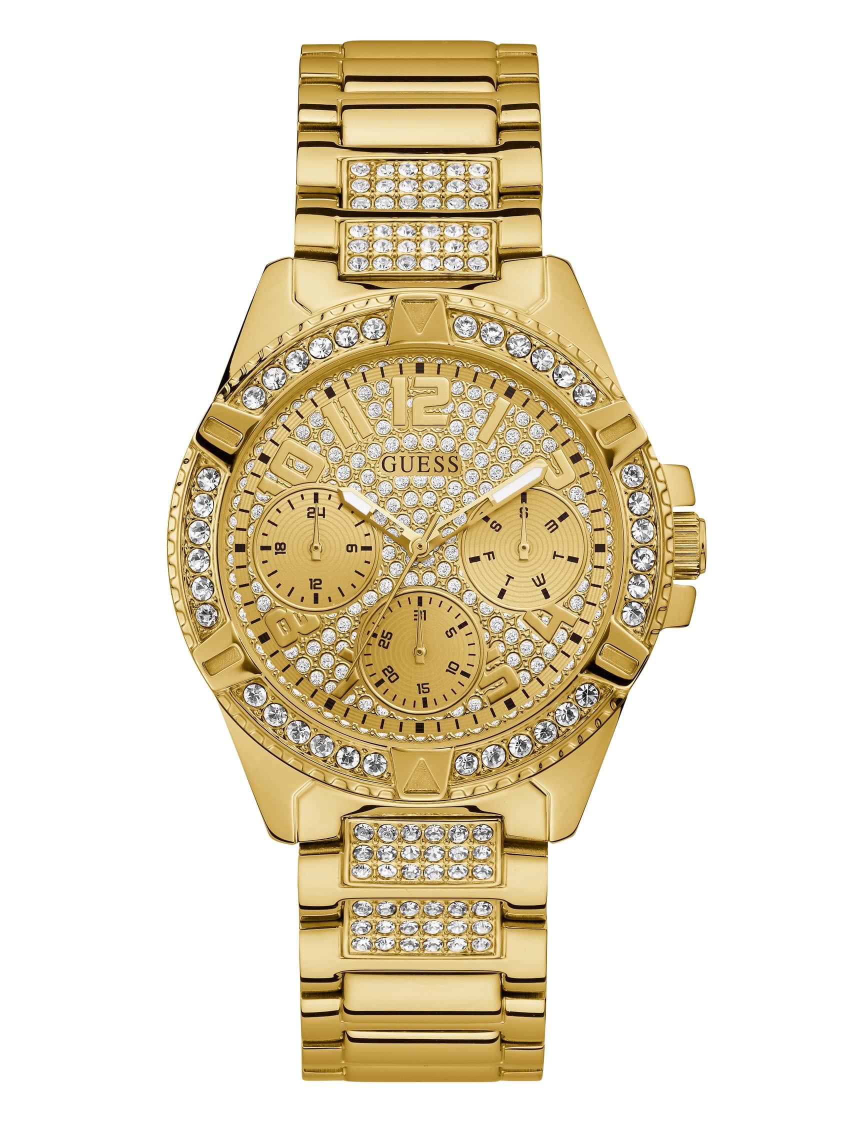 GUESS 40MM Crystal Embellished Watch