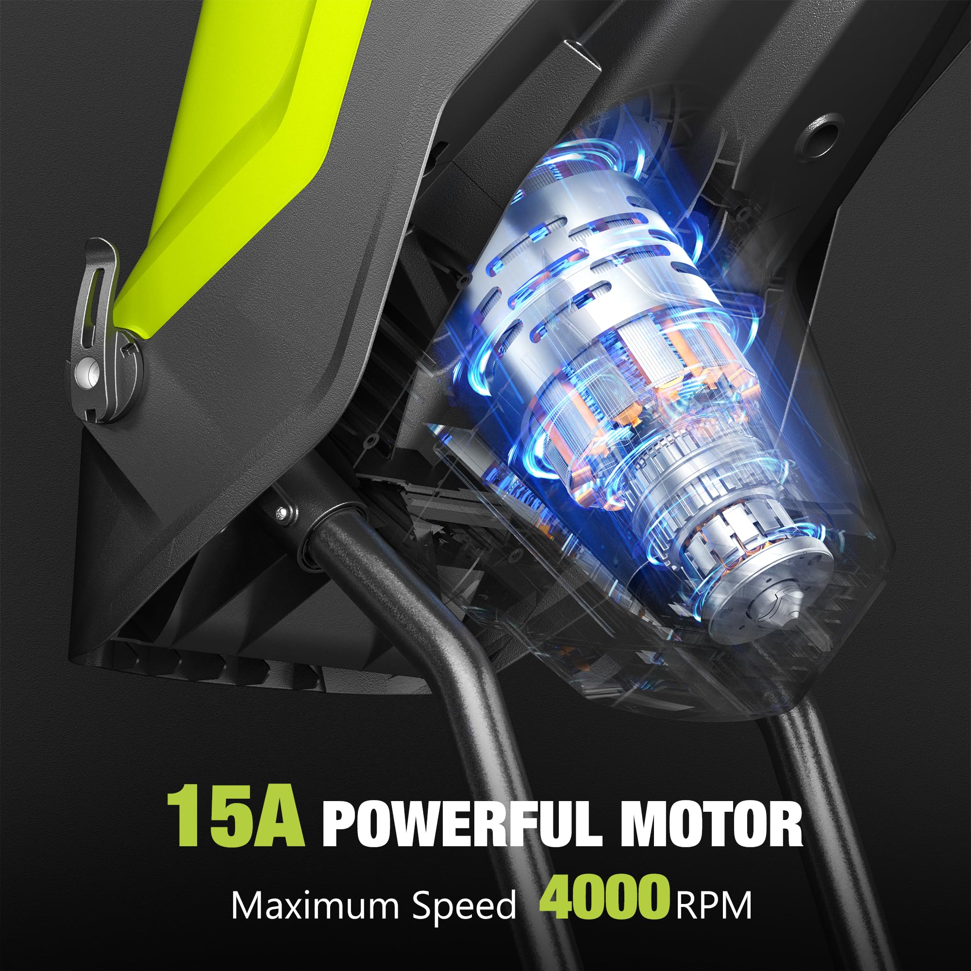 Yeryork Wood Chipper, 15-Amp 1.8