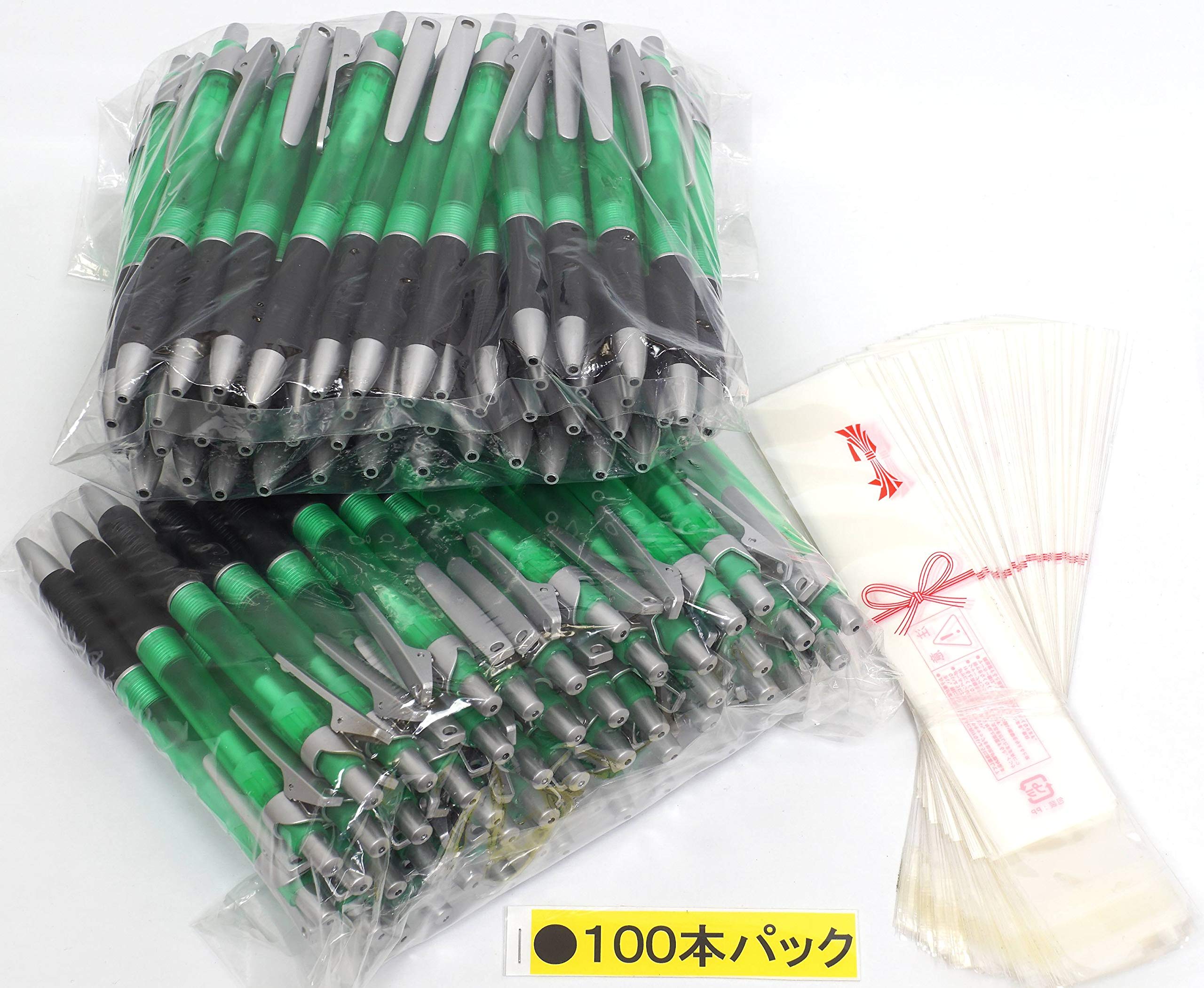 Amazon | スナップクリップポイントシルバーボールペン 100本パック の