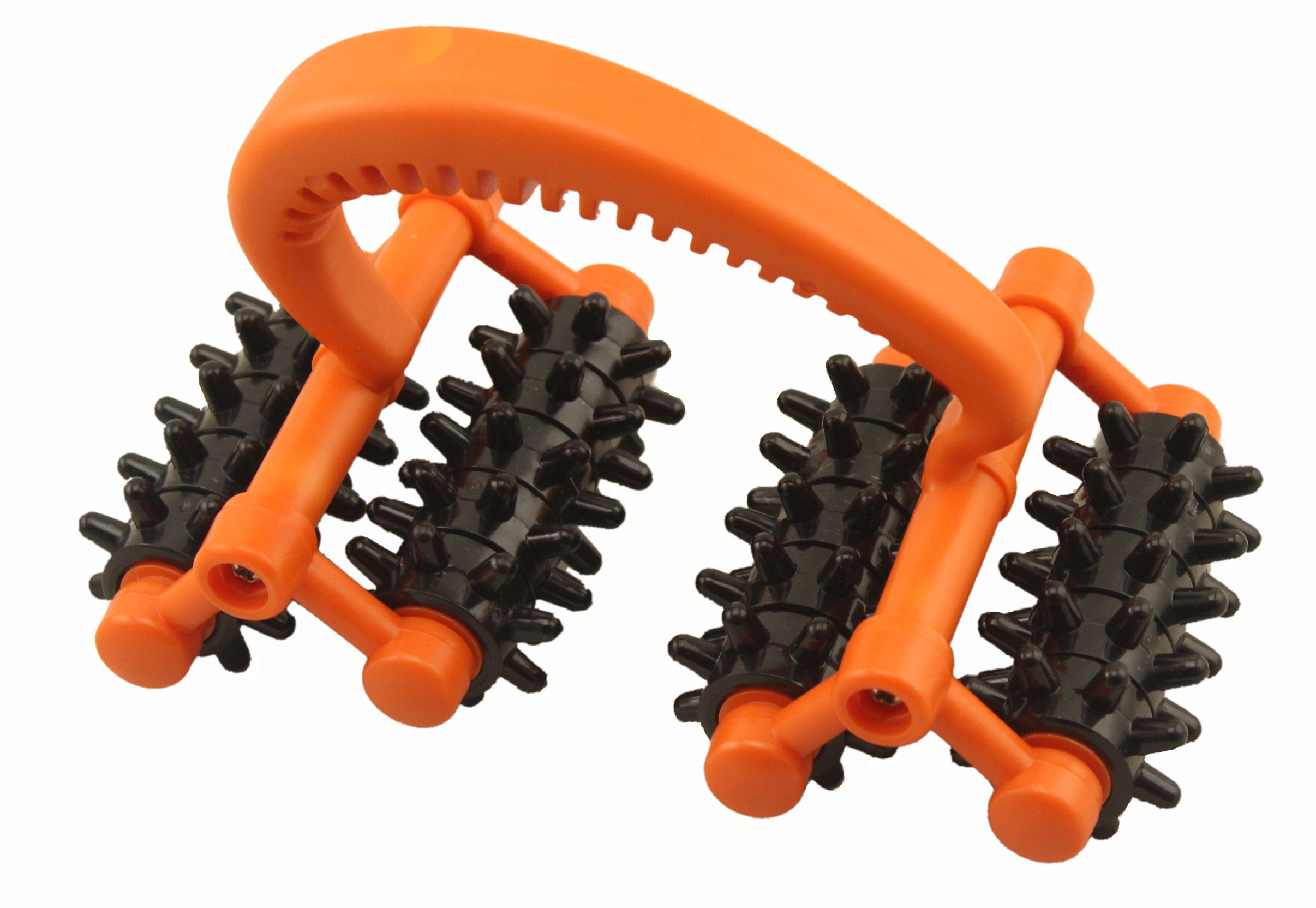 Kabalo Rolling Handheld 16 Wheel Back Body Arms Legs Massager Reflexology - Stress and Pain Relief Roller