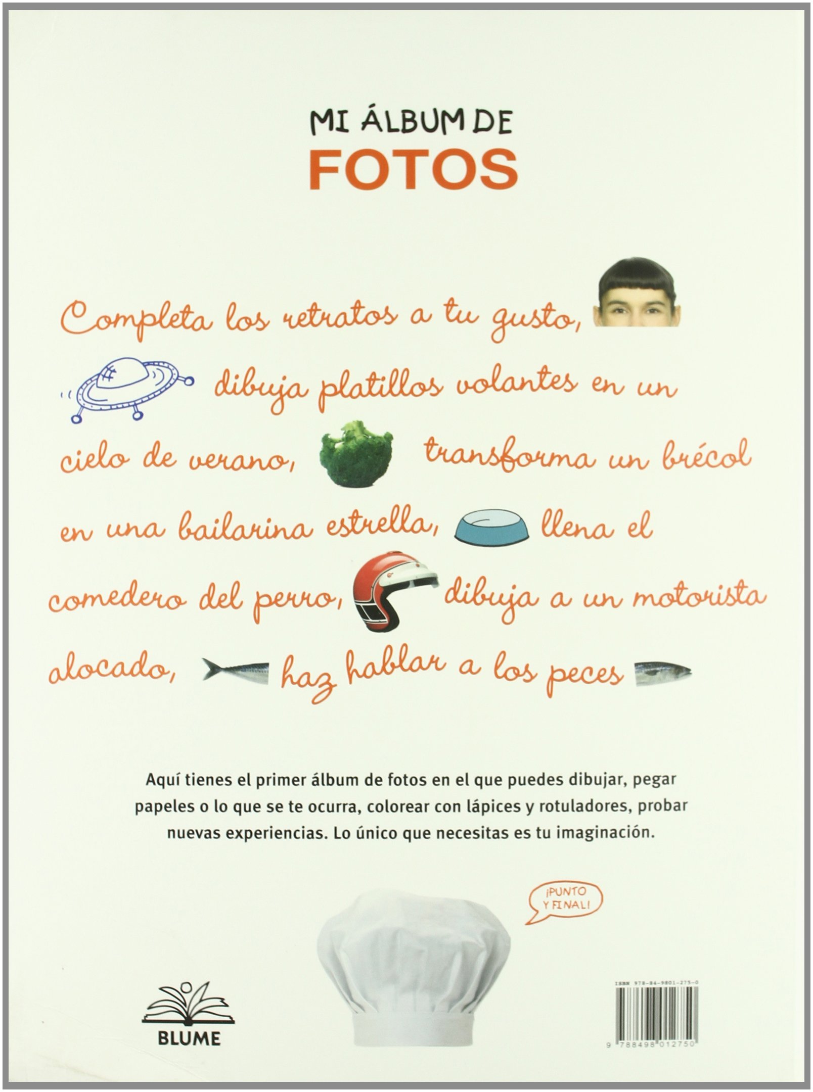 Mi álbum de fotos: Para dibujar y colorear