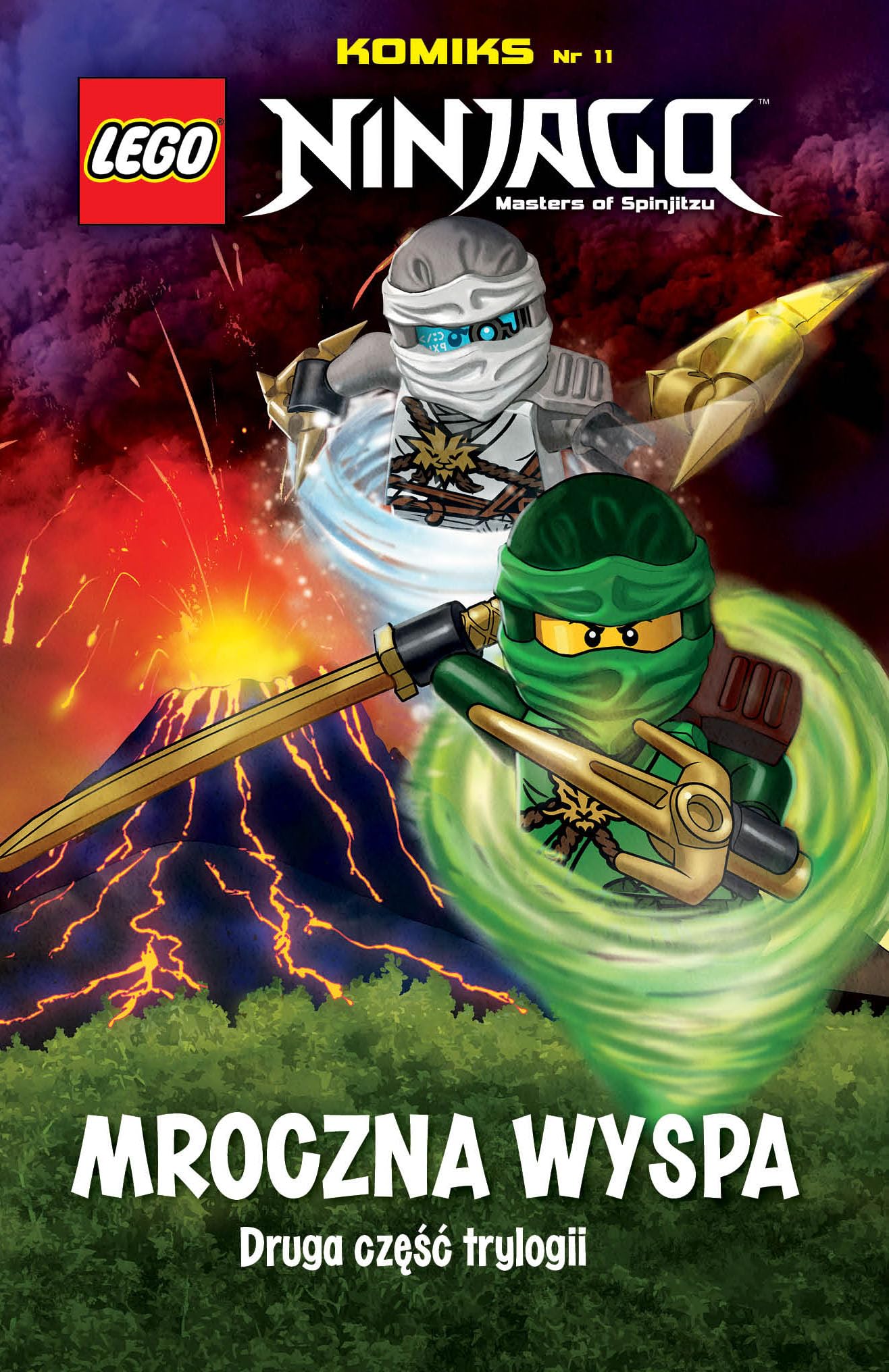 LEGO Ninjago Komiks: Tom 11. Mroczna wyspa. Druga część trylogii