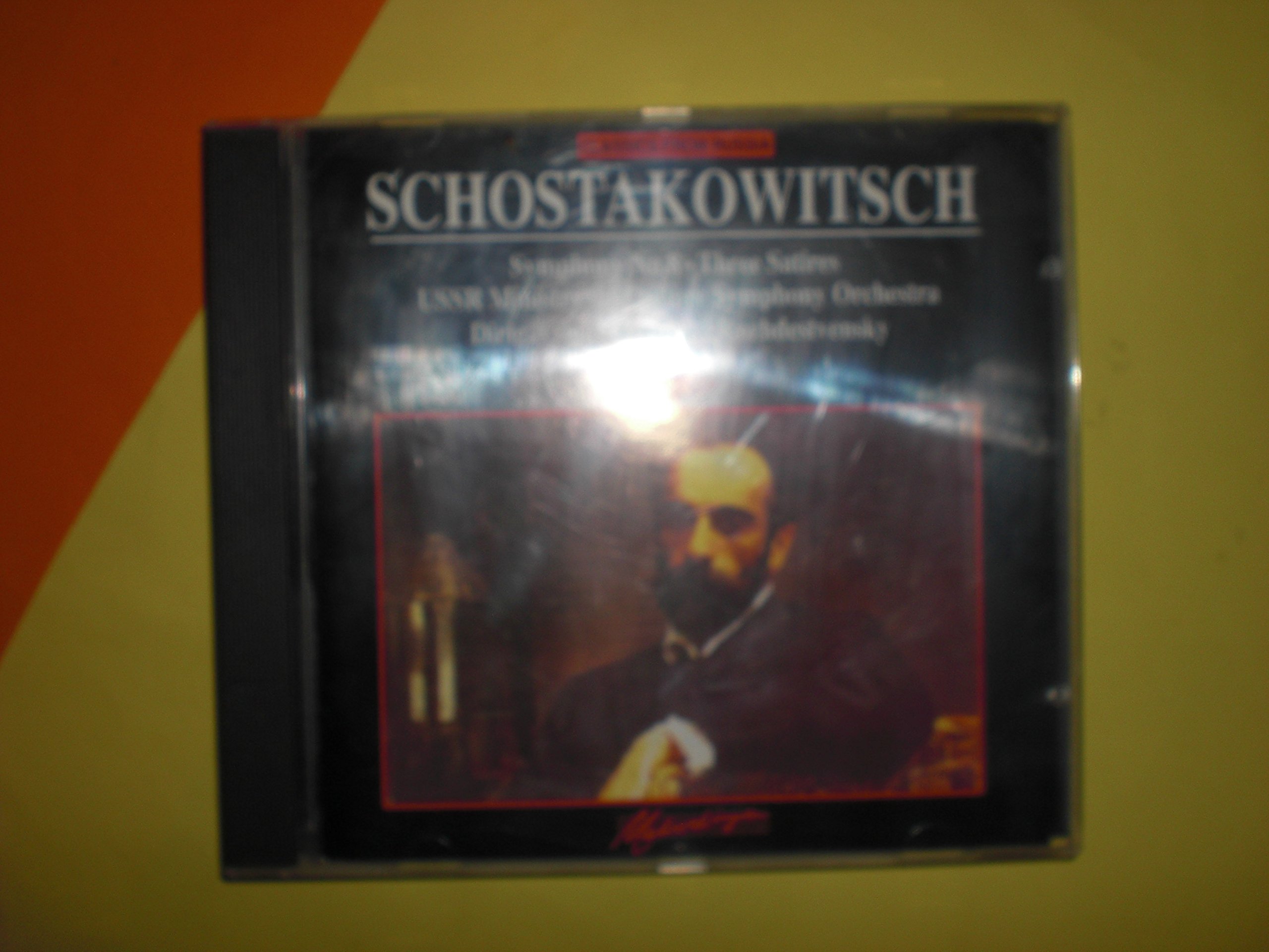 Shostakovich: Symphony No.8, Three Satires from Op.109 [Audio CD]