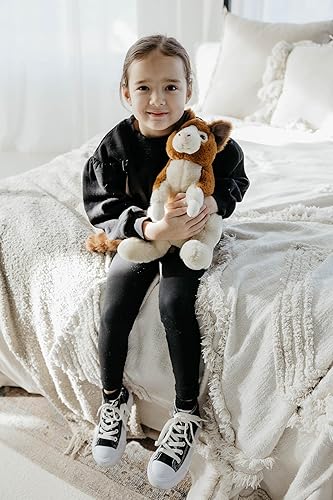 Miniatura 2 de The Petting Zoo Peluche de canguro de árbol, regalos para niños, animales salvajes del zoológico Onez, juguete de peluche de canguro de árbol de 12