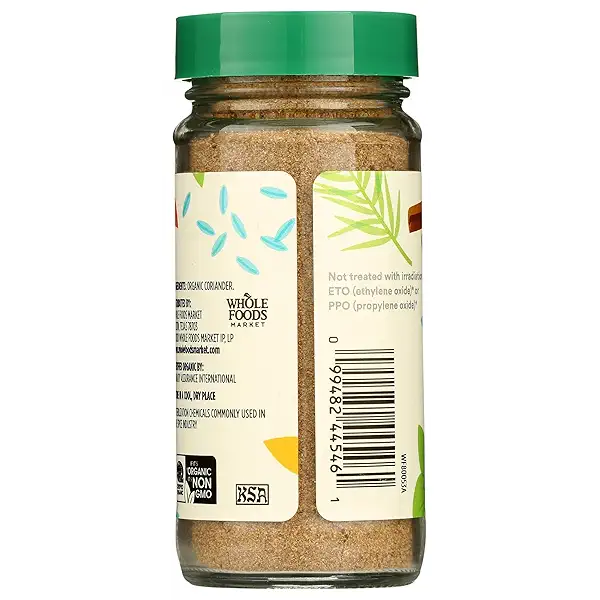 Organic Coriander Ground, 1.52 oz 2