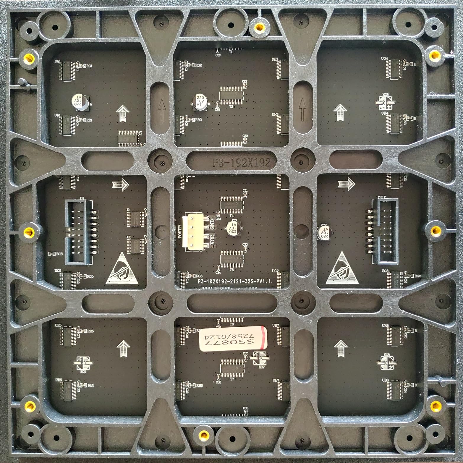 Amazon.co.jp: RGB LEDマトリックスパネル P3 64X64ピクセル