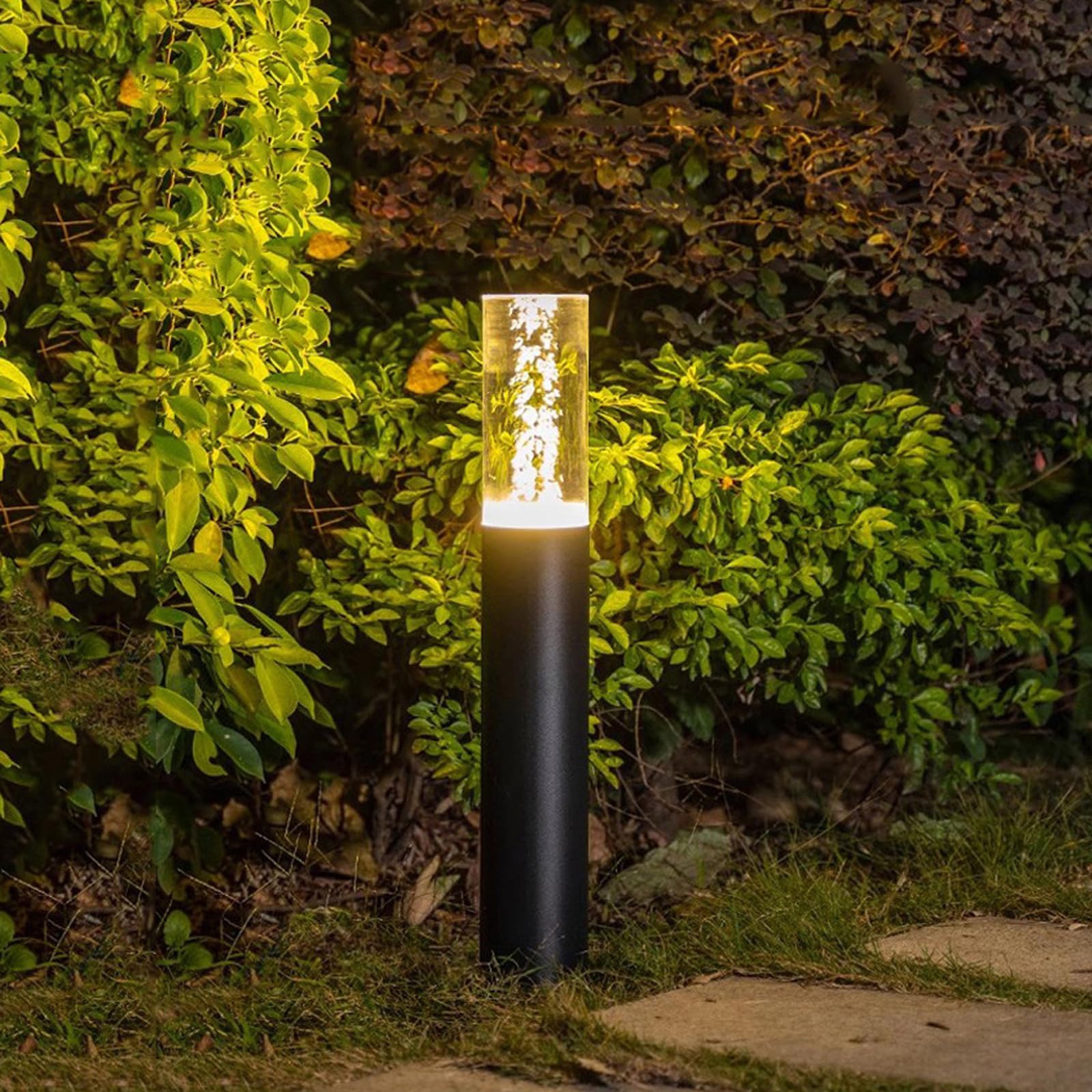 SDUYTDG ﻿Aluminum Landscape Path Light, Modern Outdoor LED Luxury Bollard Lighting with IP65 Waterproof for Lawn Courtyard Driveway Pathway Decoration Lighting