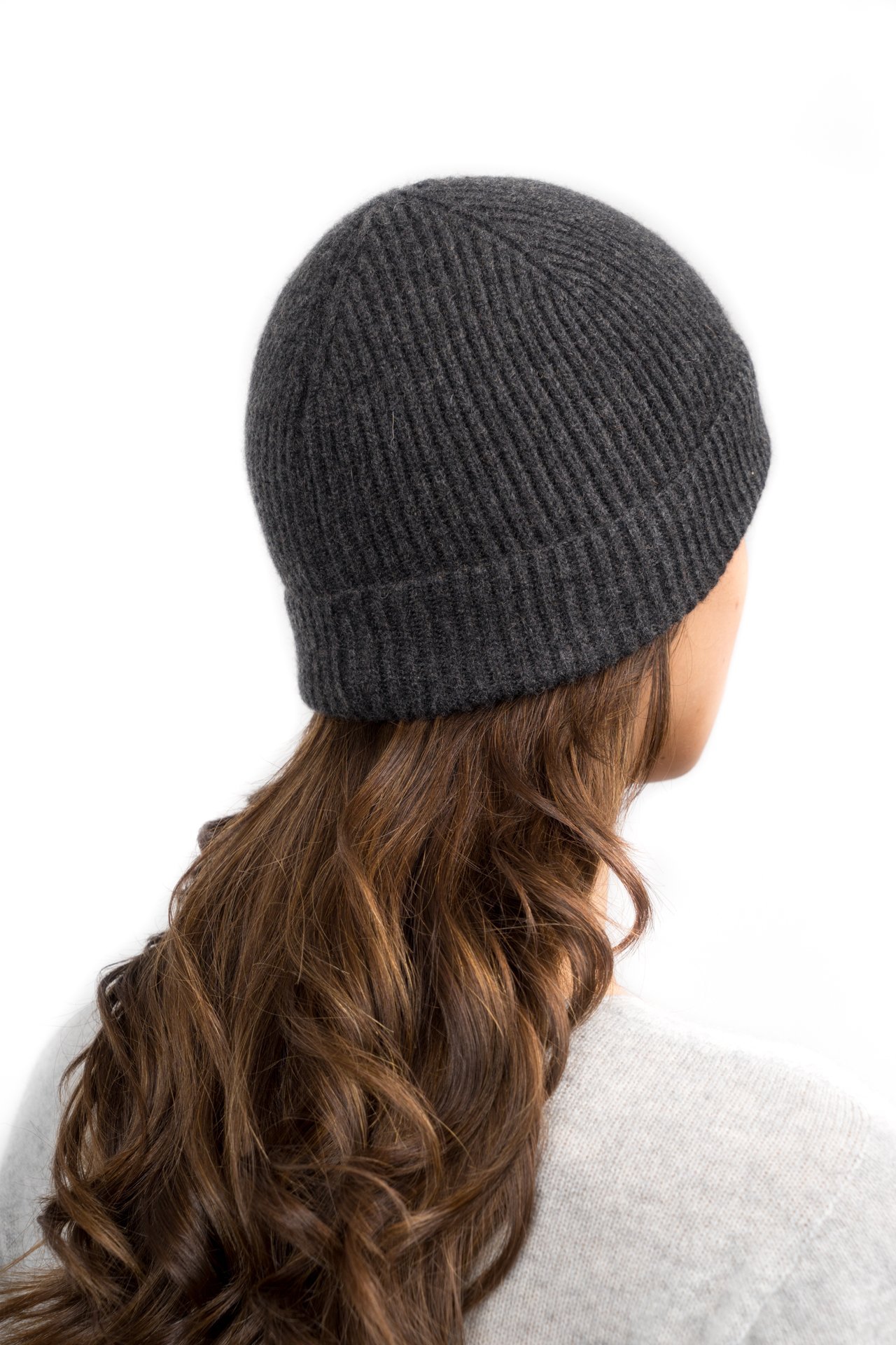 DALLE PIANE CASHMERE Bonnet Femme 100% Cachemire | Bonnet chaud et doux pour l'hiver, à offrir pour elle et pour lui, véritable luxe italien Made in Italy