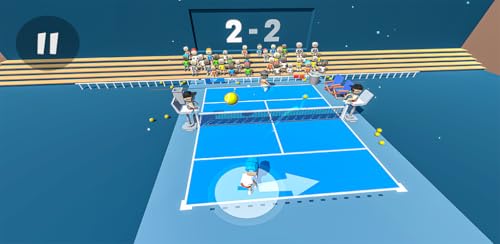 Ultimate 3D Tennis: Perfect Smash of Badminton Clash in Mini Tennis Arena Game