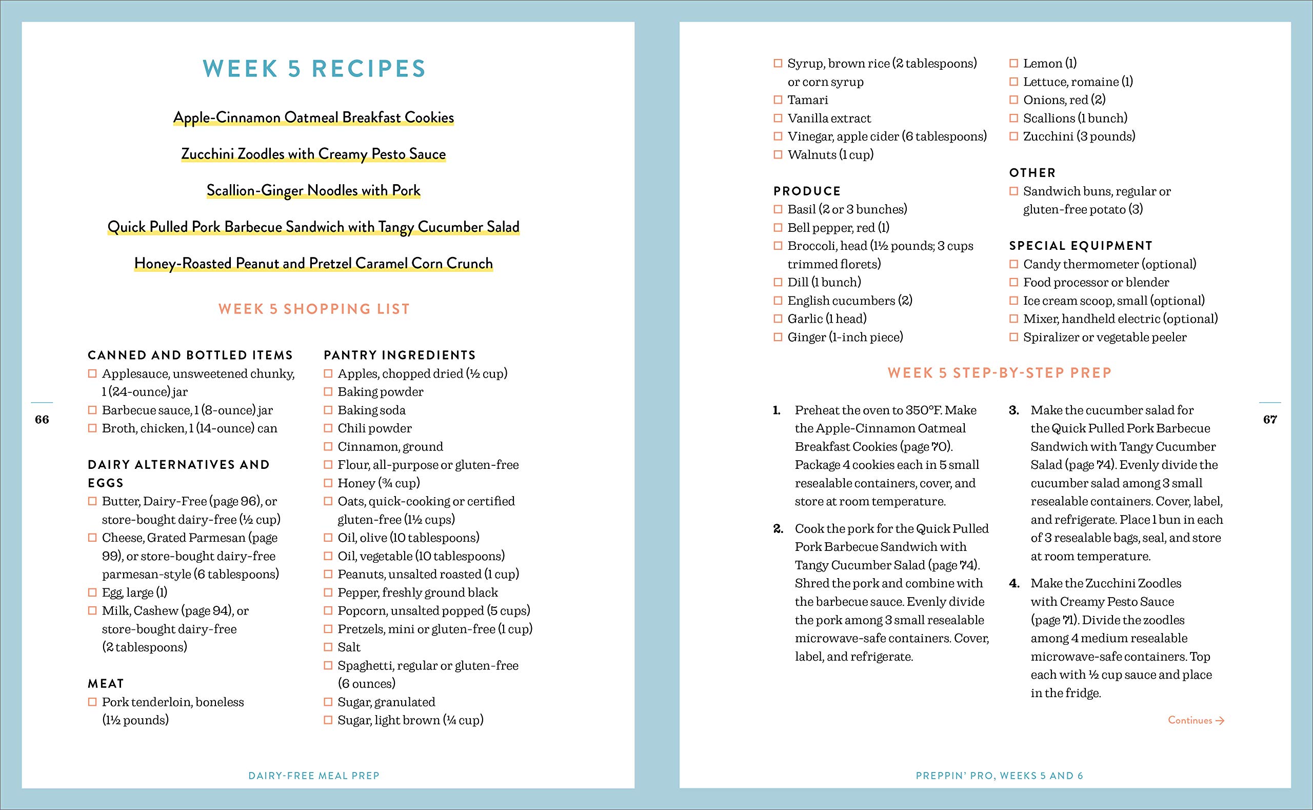 Dairy Free Meal Prep: Easy, Budget-Friendly Meals to Cook, Prep, Grab, and Go