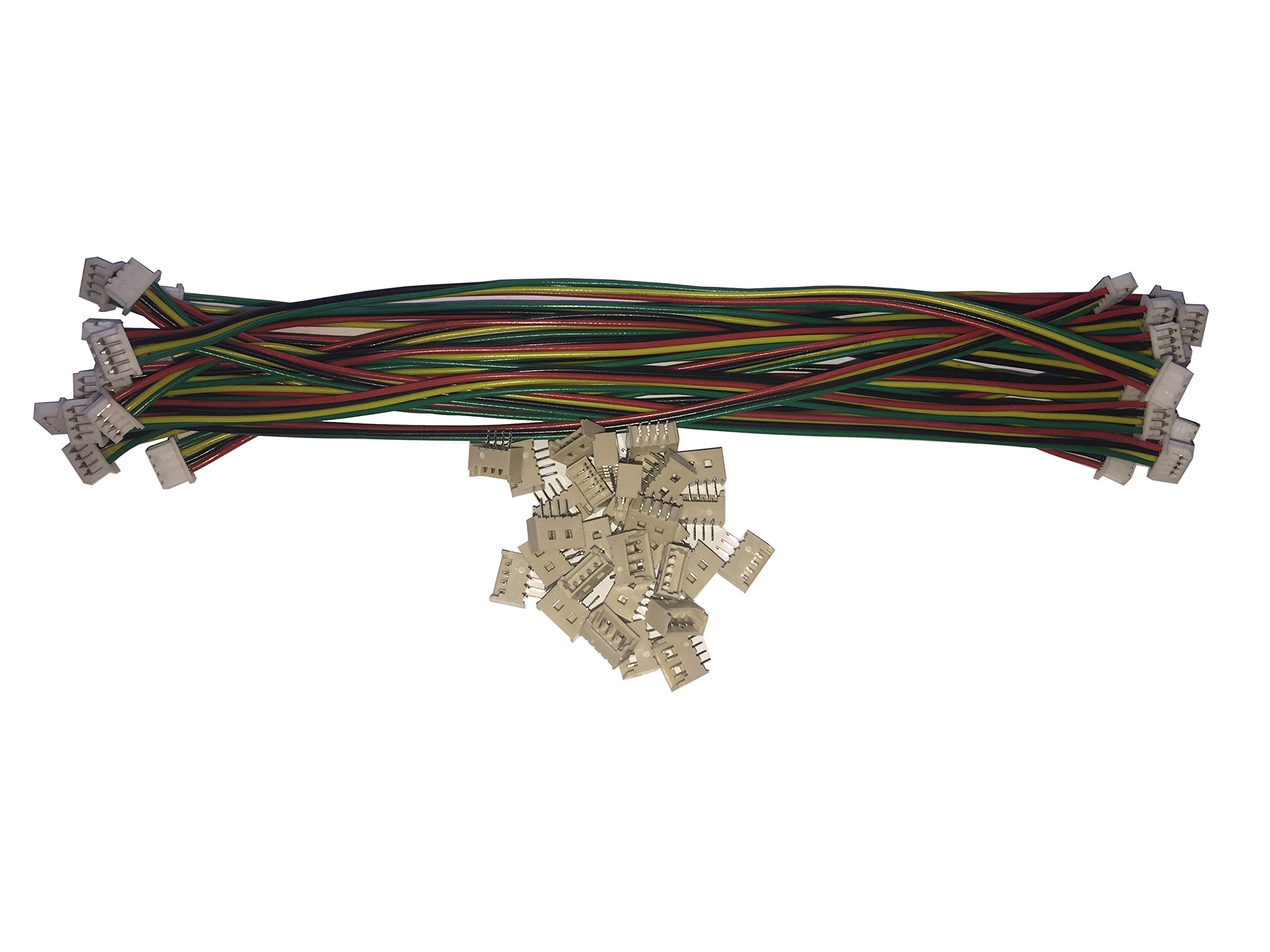 15 PCS 4 PIN 1.25mm Female Connector on Both Side - 150mm 1571 28 AWG & 30 PCS 4 PIN 1.25mm Male Connector-image-34