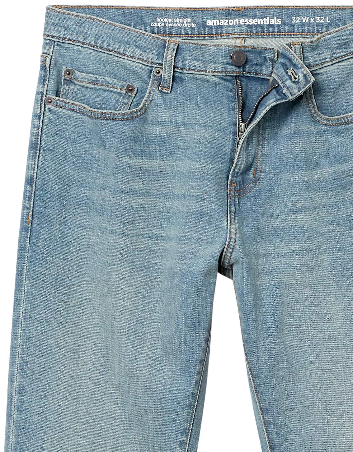 Amazon Essentials Jeans dritti con taglio bootcut - colori fuori produzione Uomo