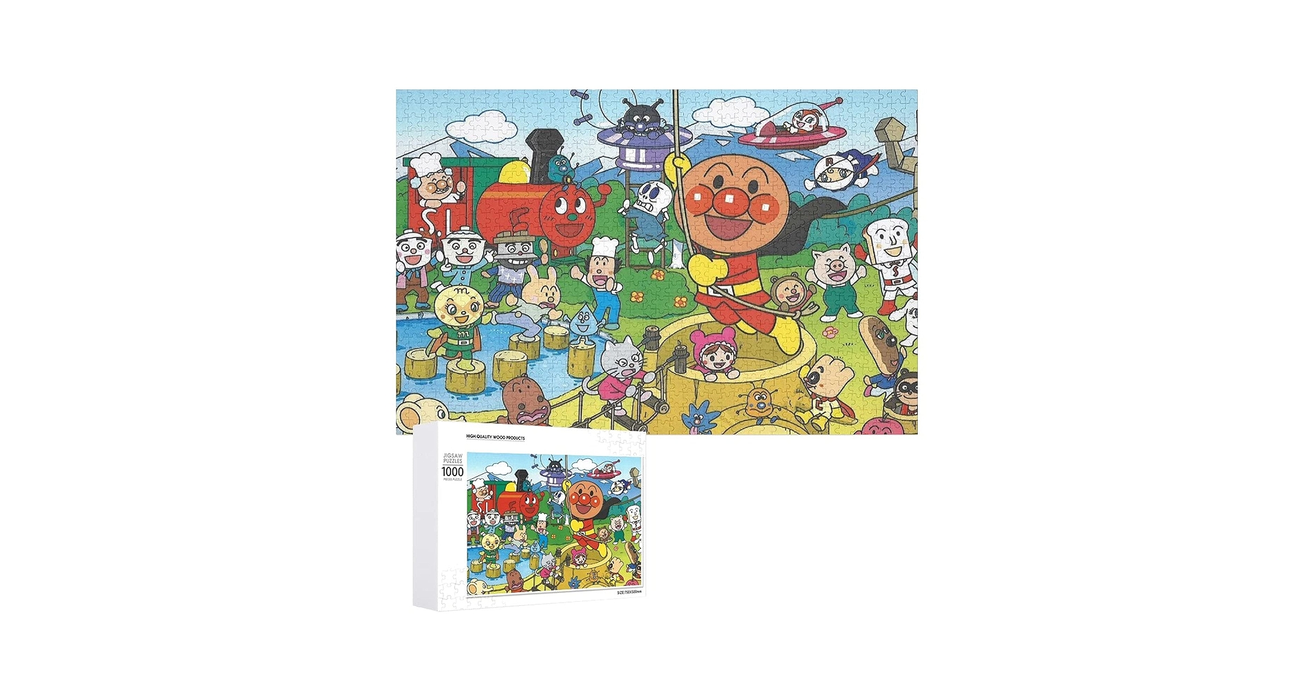 Amazon.co.jp: アンパンマン 1000ピース 500ピース 子供用知育