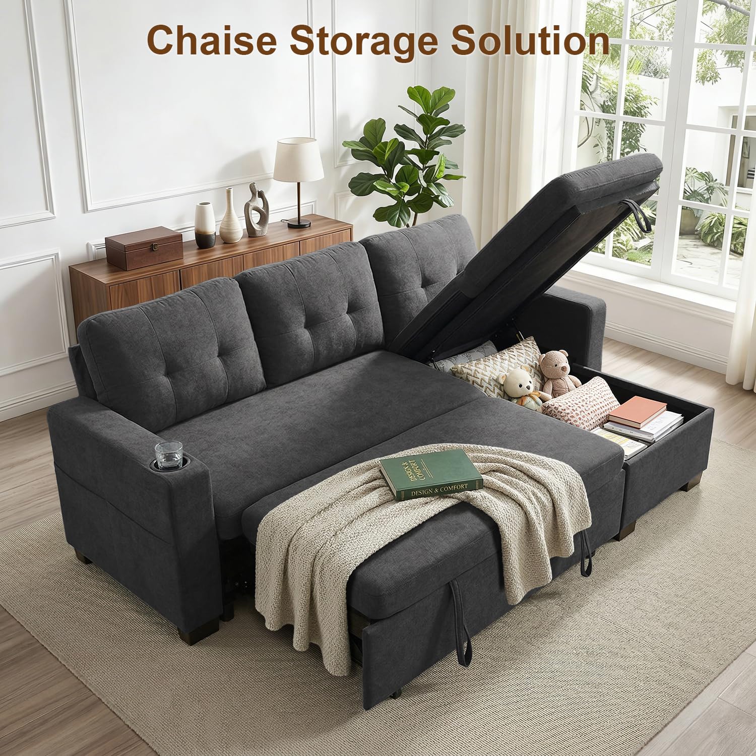 Best Reclining Sofa with Chaise: 2026 Picks 2 KCGKCG 82